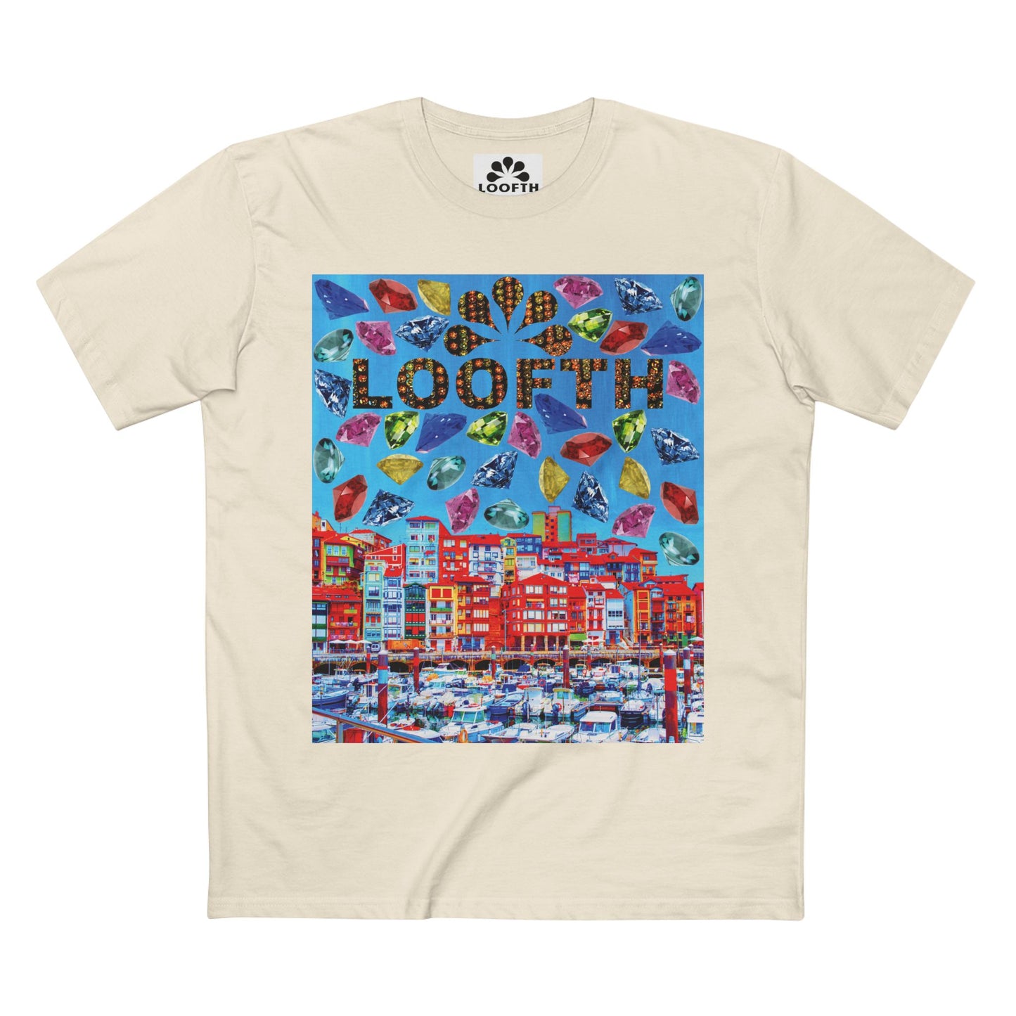(M) Bijou Céleste Adult Staple T-Shirt