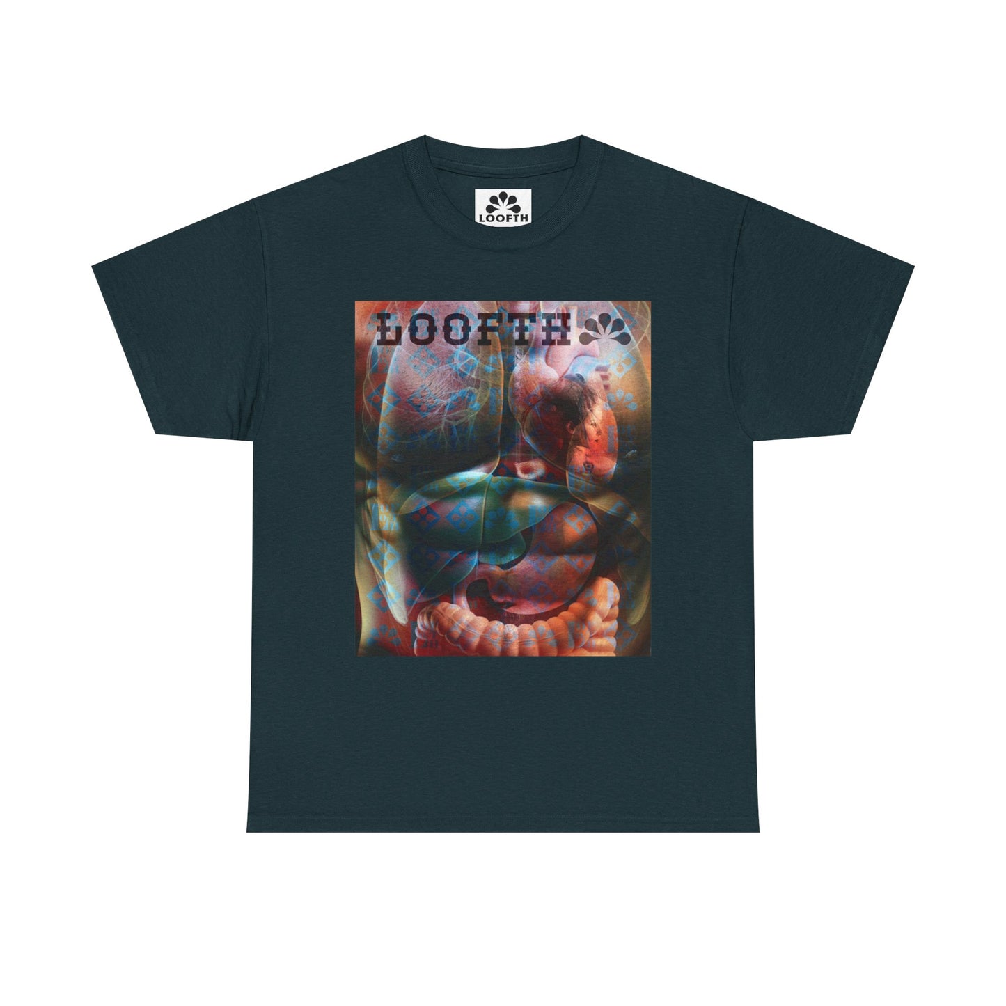 (F) Édifice Lumière Unisex Heavy Cotton Tee