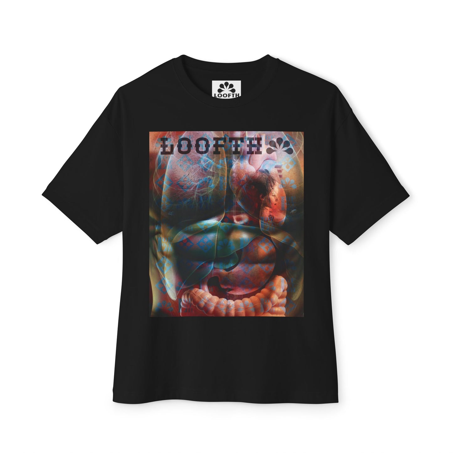 (M) Édifice Lumière Unisex Oversized Boxy Tee