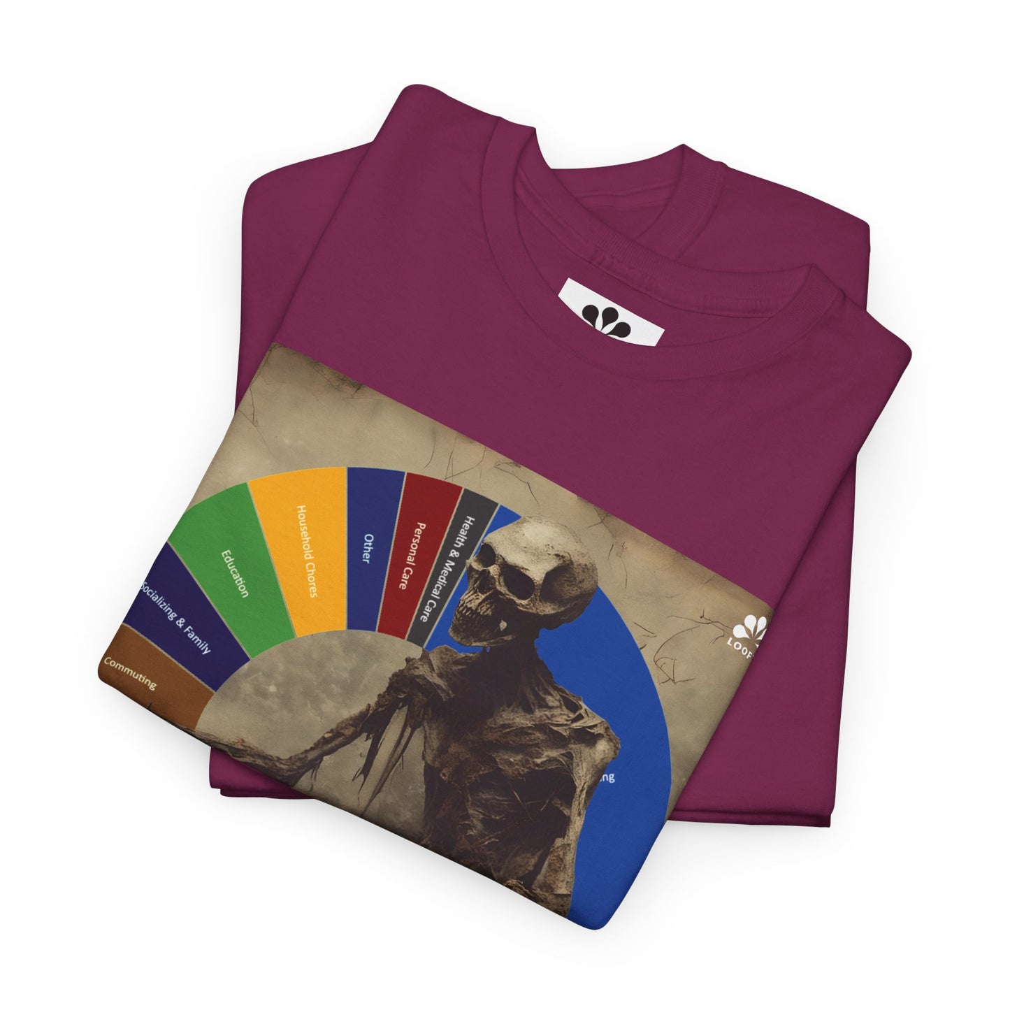 (F) Crâne Vivace Unisex Heavy Cotton Tee