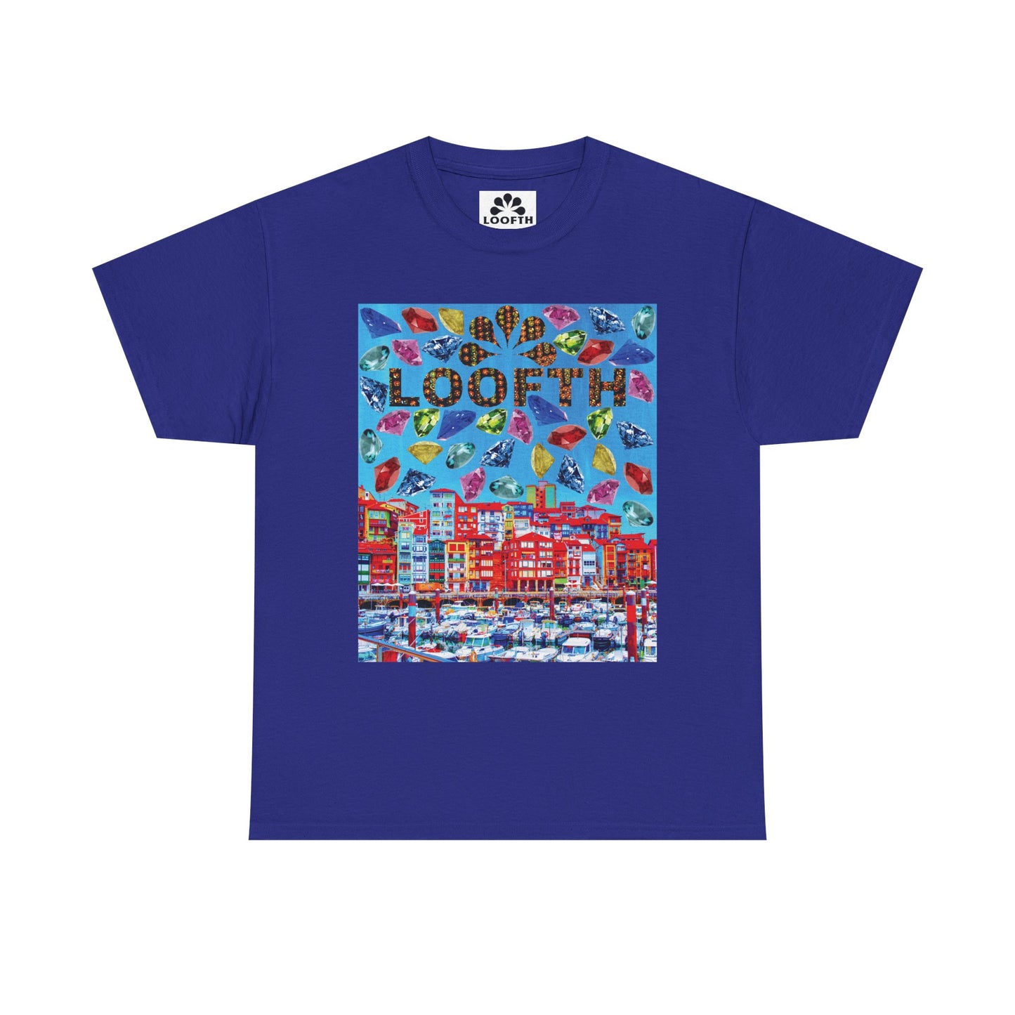 (F) Bijou Céleste Unisex Heavy Cotton Tee