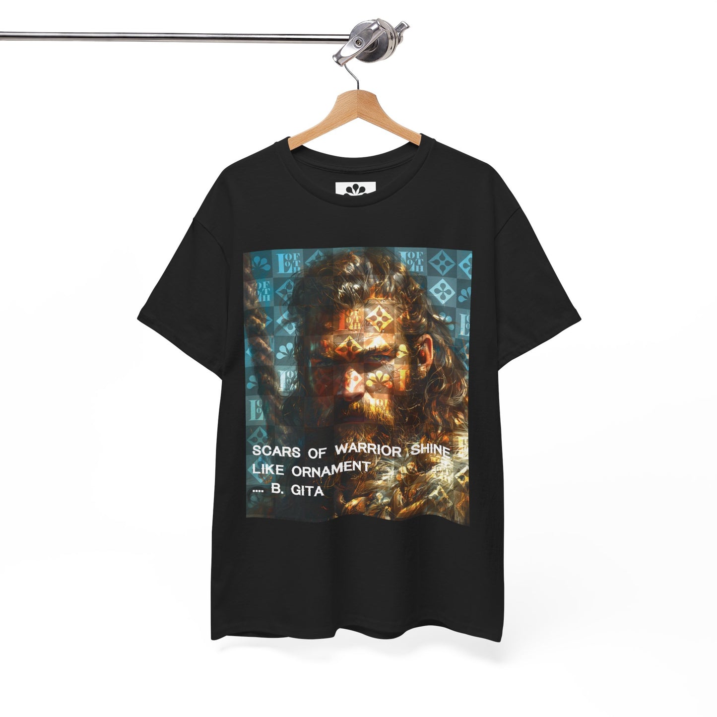(M) Gita Guerrière Unisex Heavy Cotton Tee