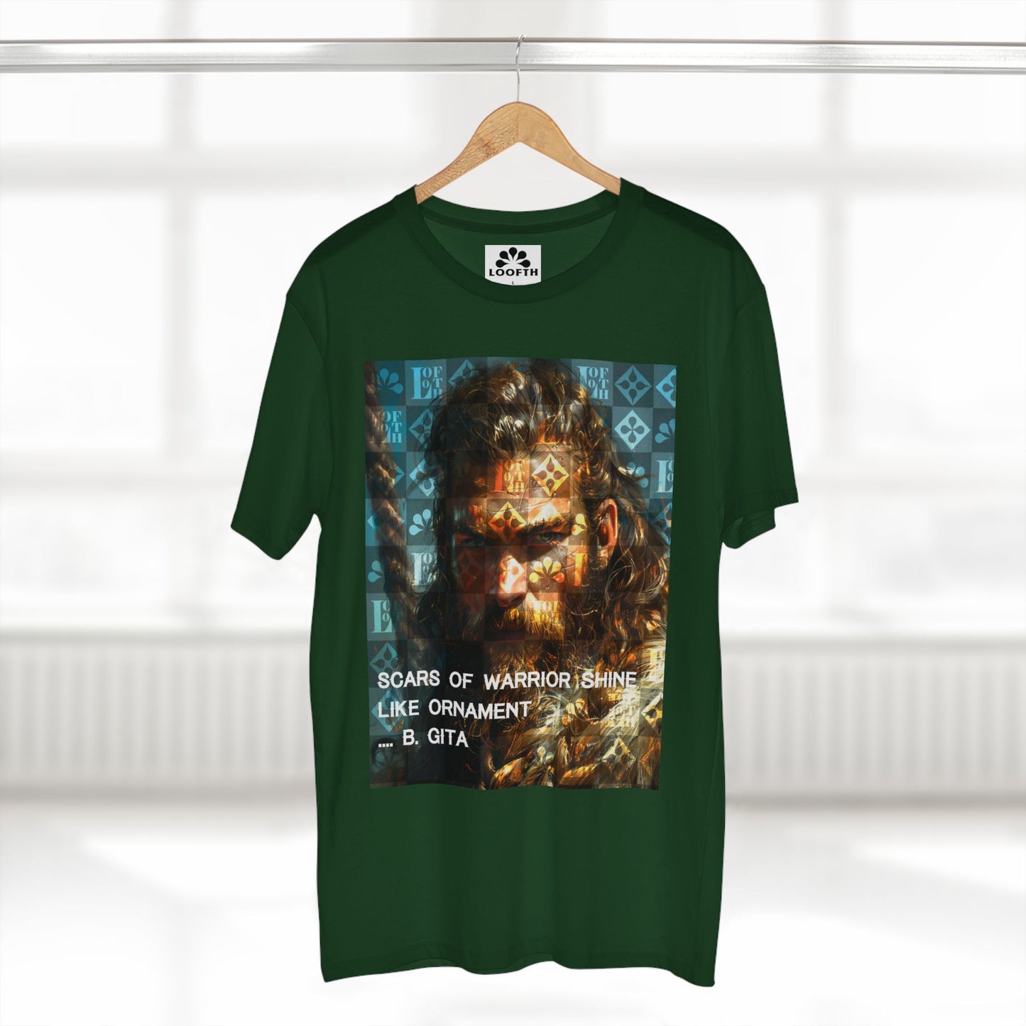 (M) Gita Guerrière Adult Staple Tee