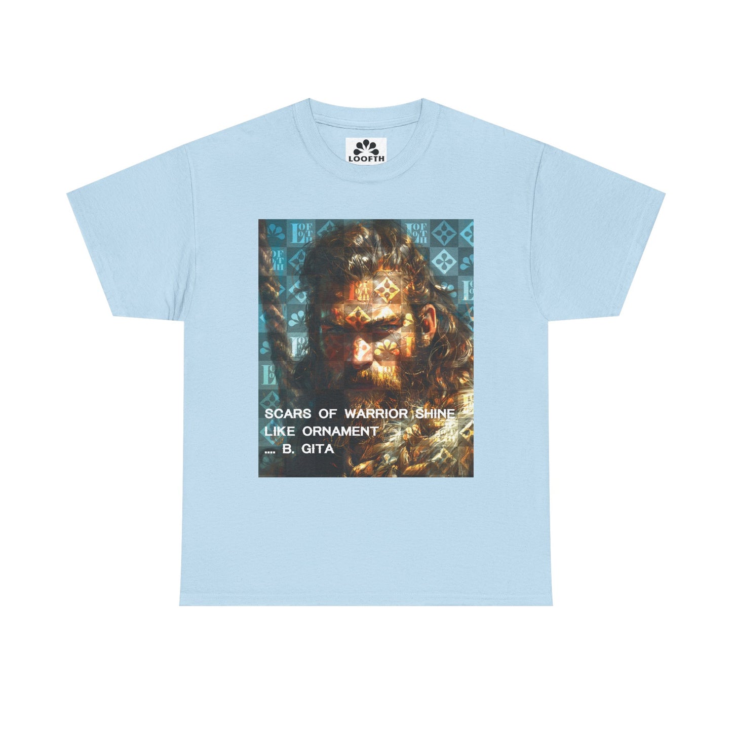 (M) Gita Guerrière Unisex Heavy Cotton Tee