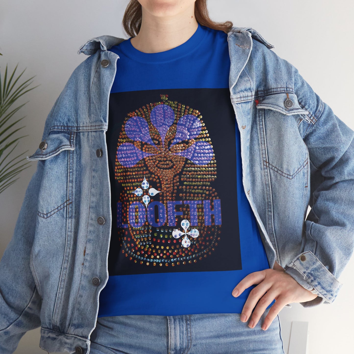 (F) Pharaon Azur Unisex Heavy Cotton Tee