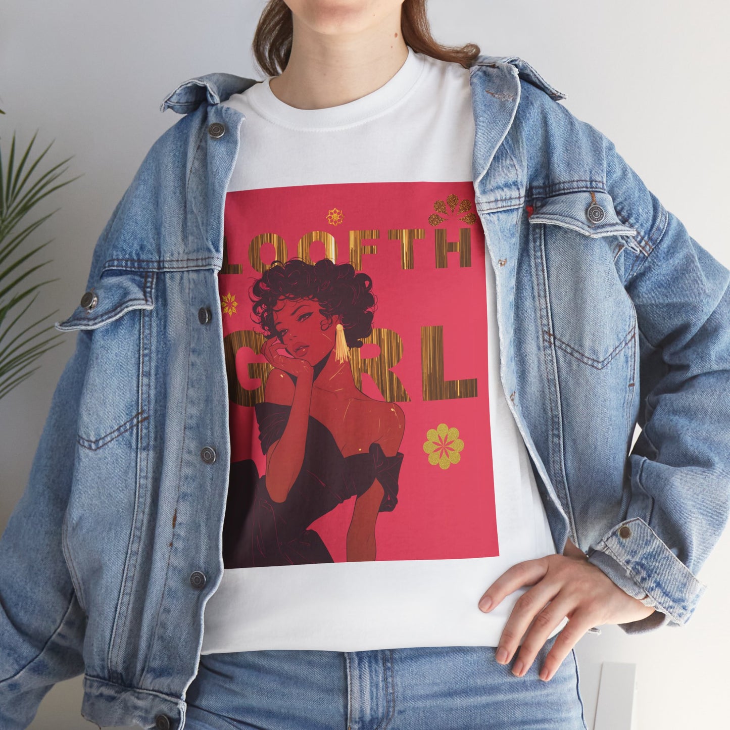 (F) Fille Audacieuse Unisex Heavy Cotton Tee