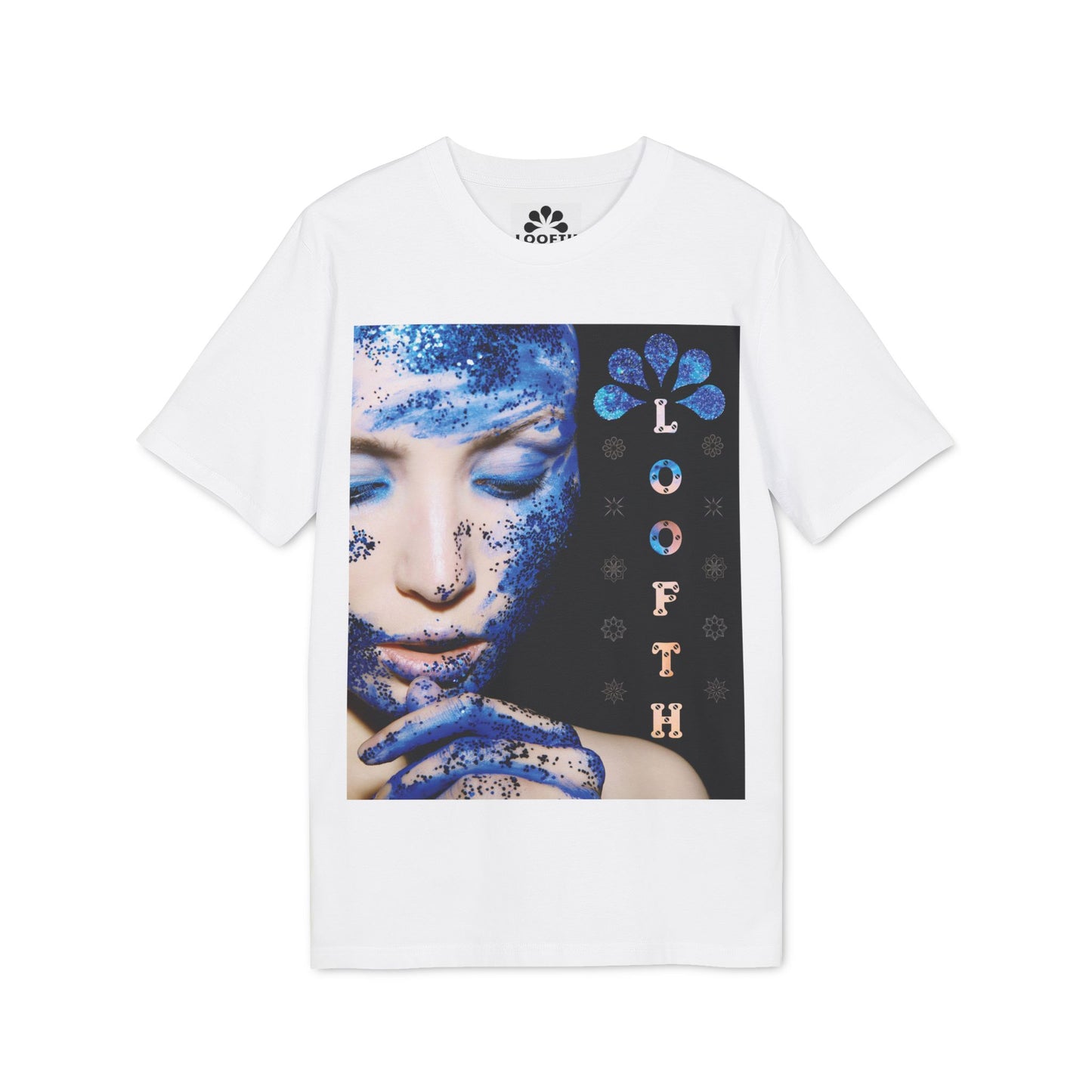 (F) Éclat Bleu 100% Organic Combed T-Shirt