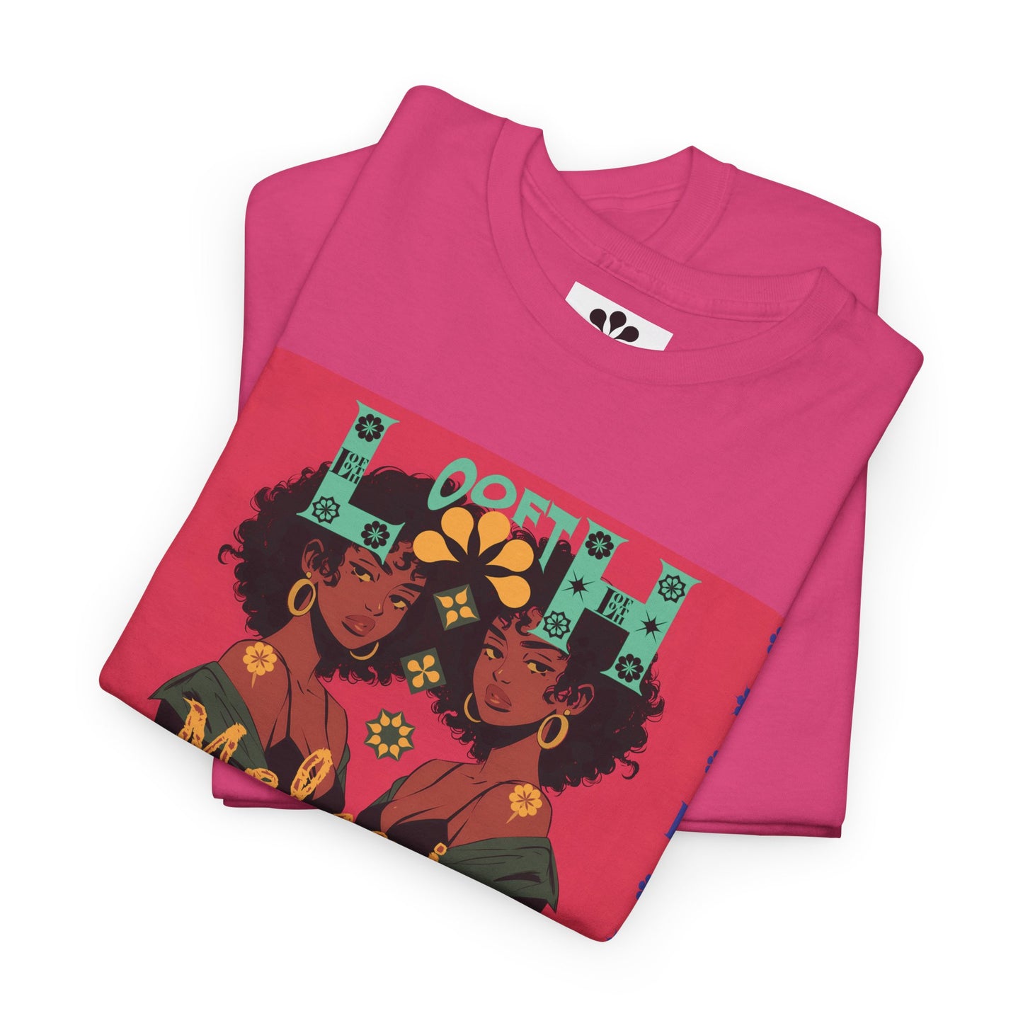 (F) Magie Ébène Unisex Heavy Cotton Tee