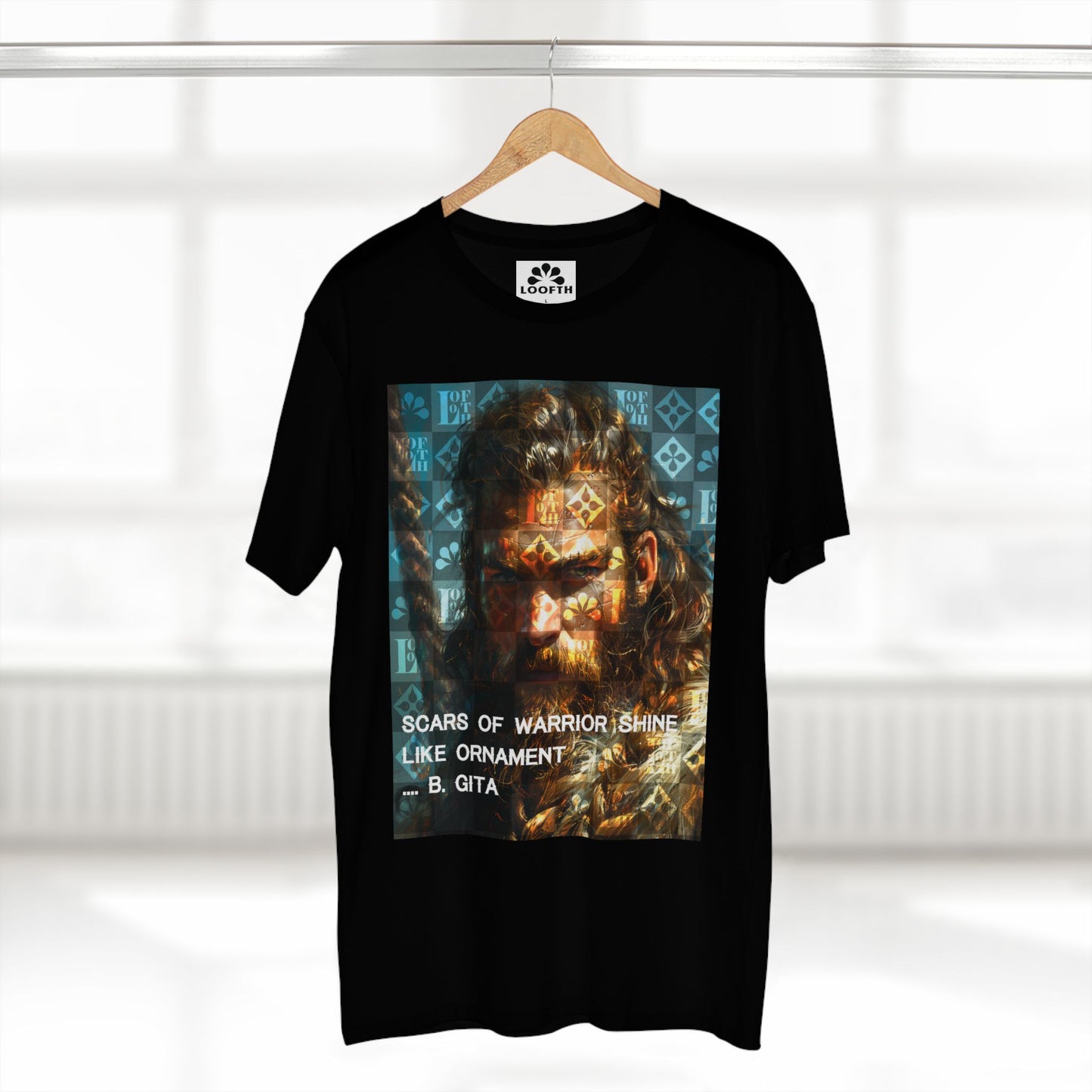 (M) Gita Guerrière Adult Staple Tee