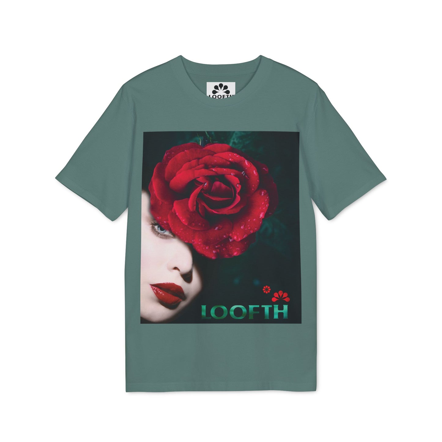 (F) Rosé de Mystique Unisex Organic Combed Cotton Medium Fit T-shirt