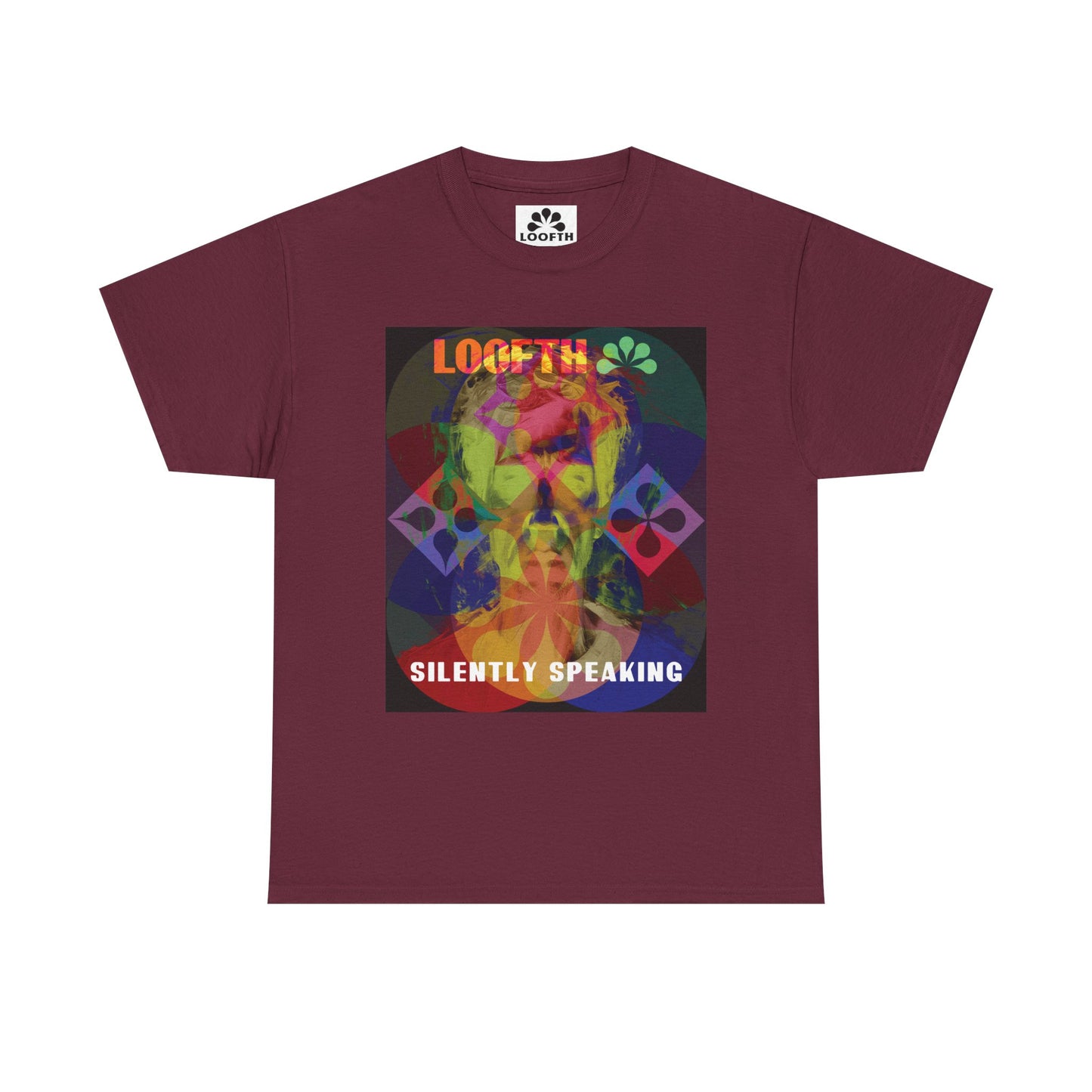 (M) Vibrance Silencieuse Unisex Heavy Cotton Tee