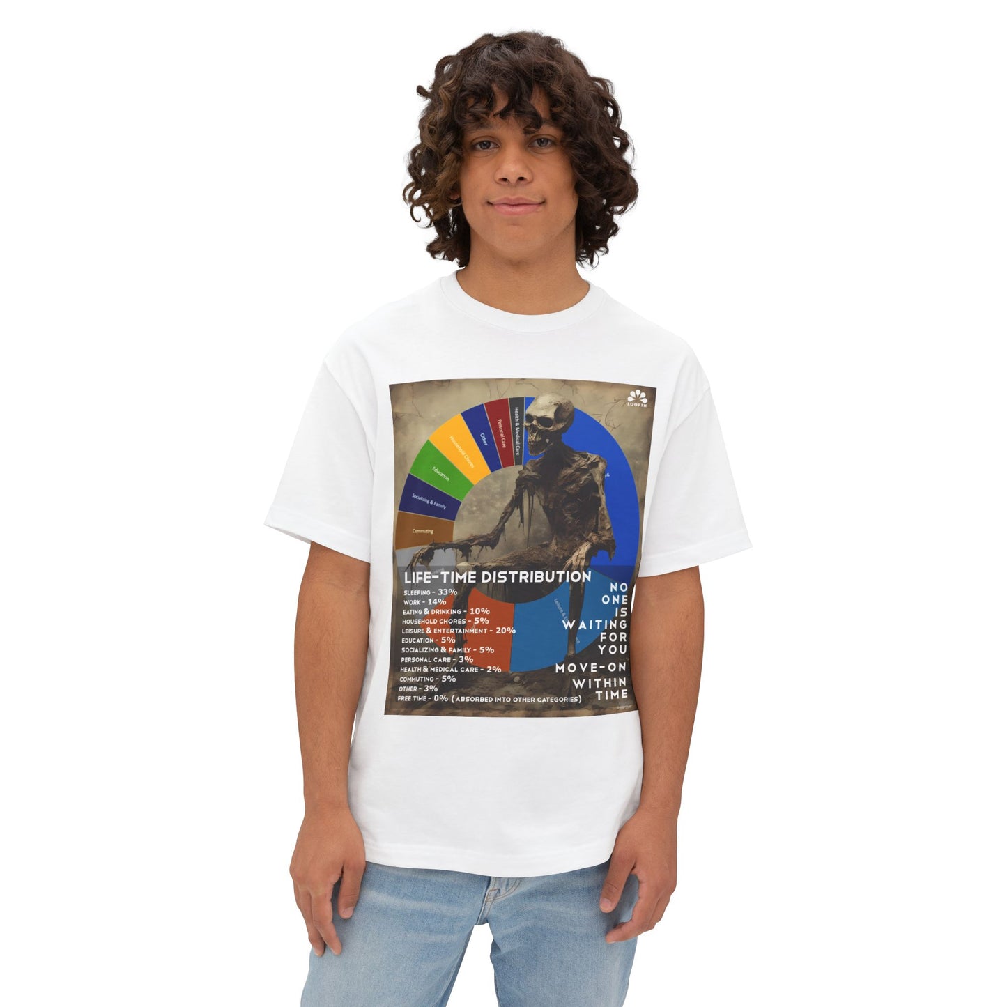 (F) Crâne Vivace Unisex Oversized Boxy Tee