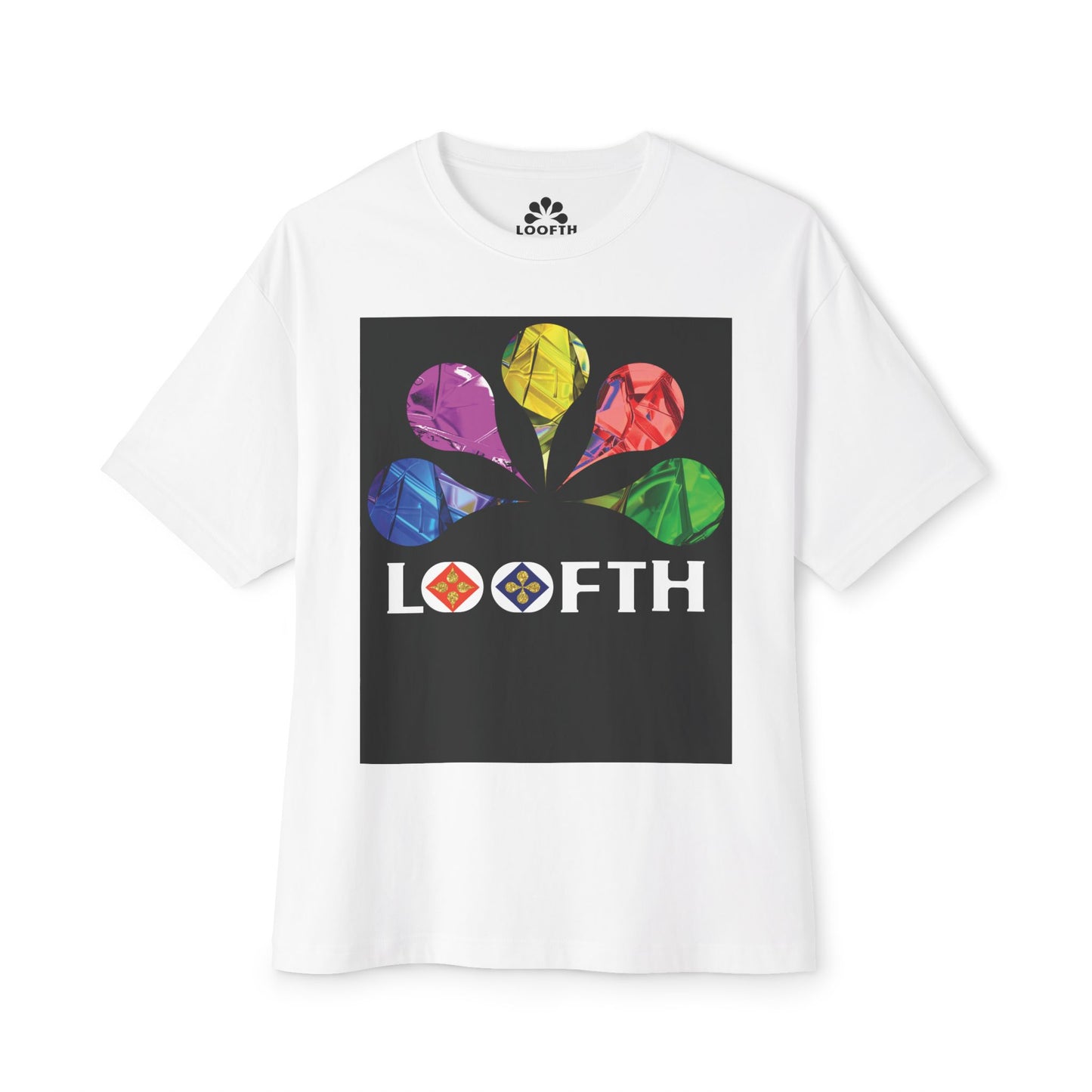 (F) Fleur Fantôme Unisex Oversized Boxy Tee