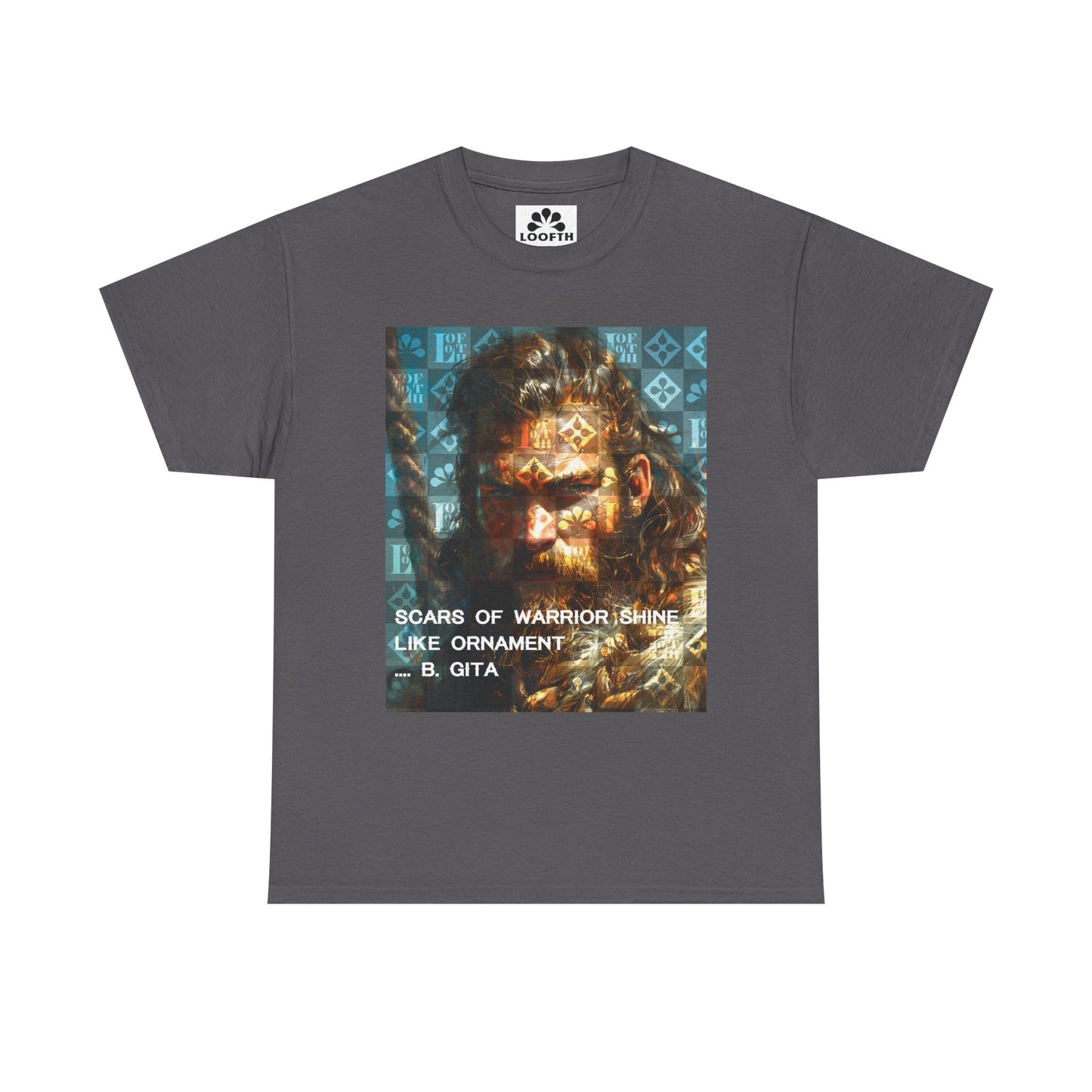 (M) Gita Guerrière Unisex Heavy Cotton Tee