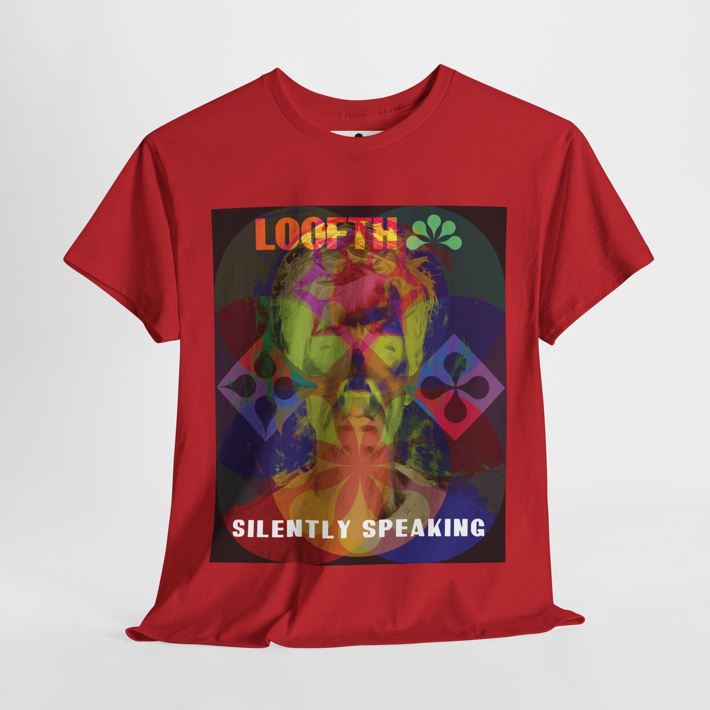 (M) Vibrance Silencieuse Unisex Heavy Cotton Tee