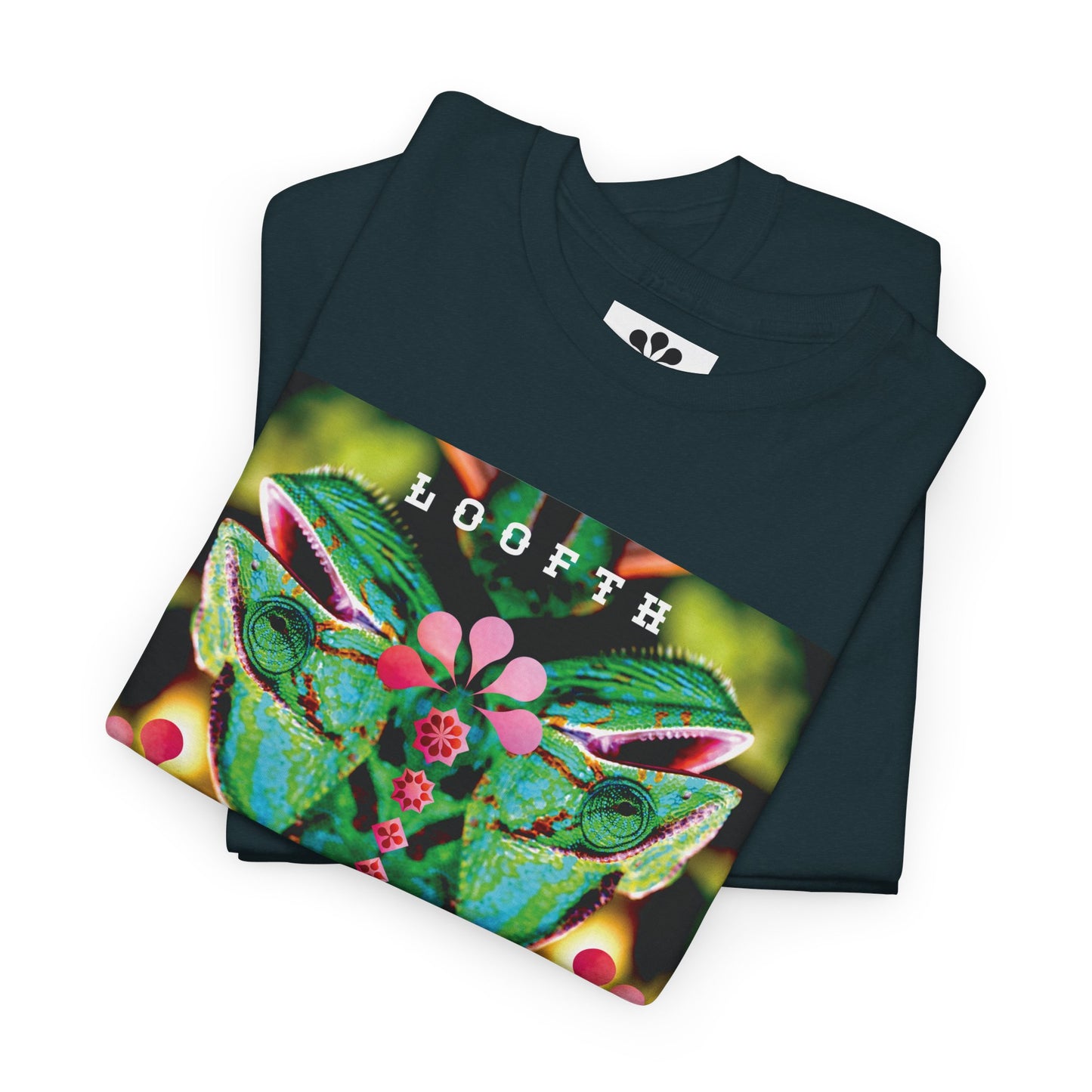 (F) Vert Chameleon Unisex Organic Combed Cotton Medium Fit T-shirt