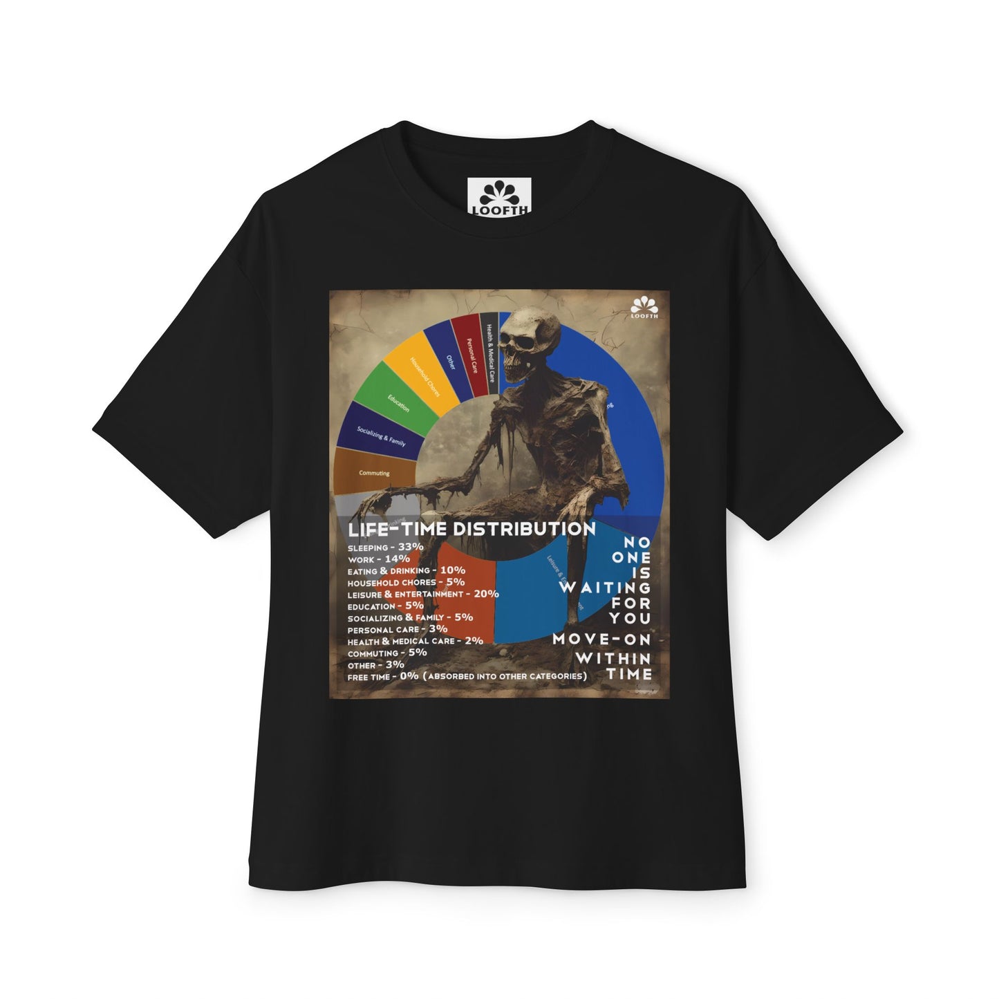 (M) Crâne Vivace Unisex Oversized Boxy Tee