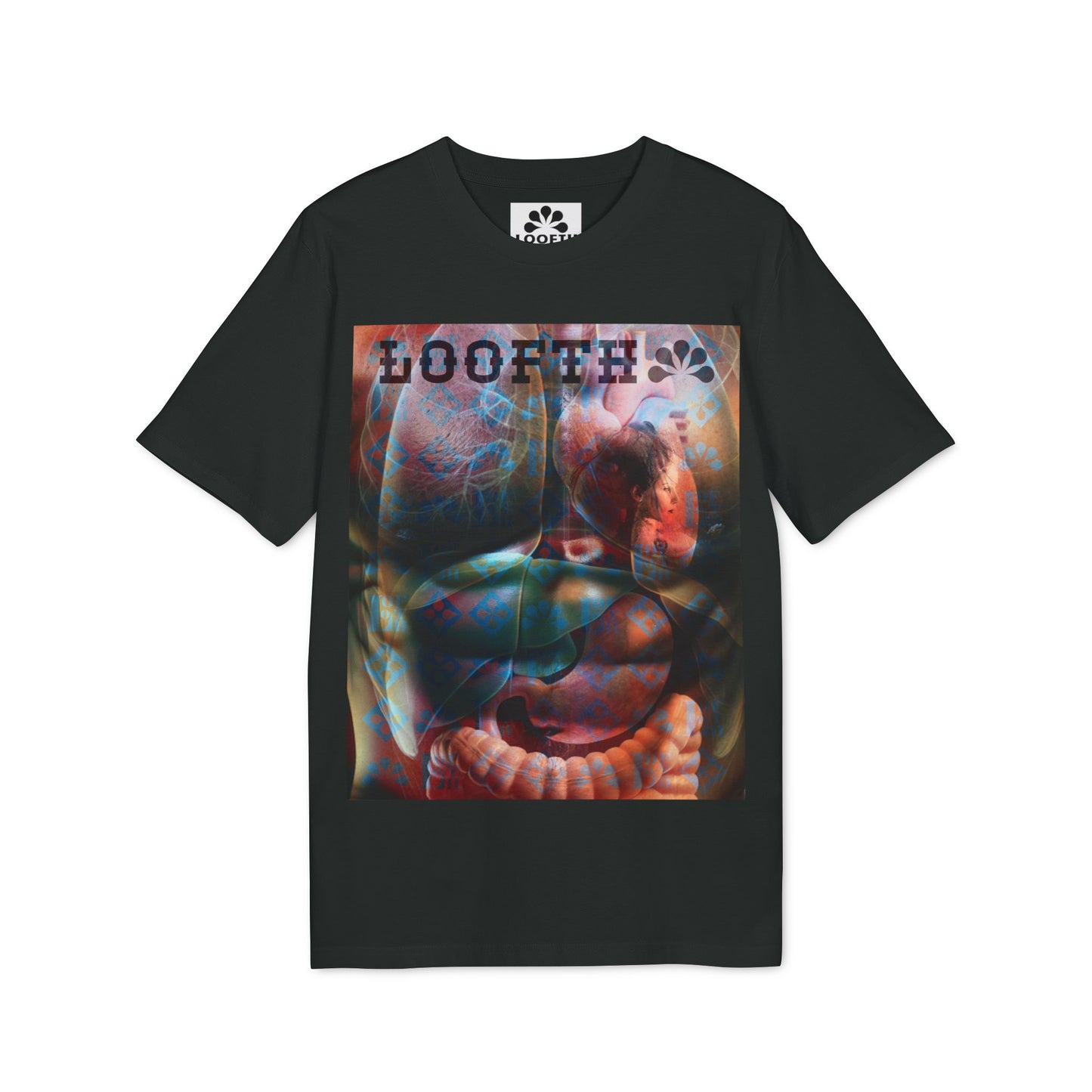(F) Édifice Lumière Unisex Organic Combed Cotton Medium Fit T-shirt