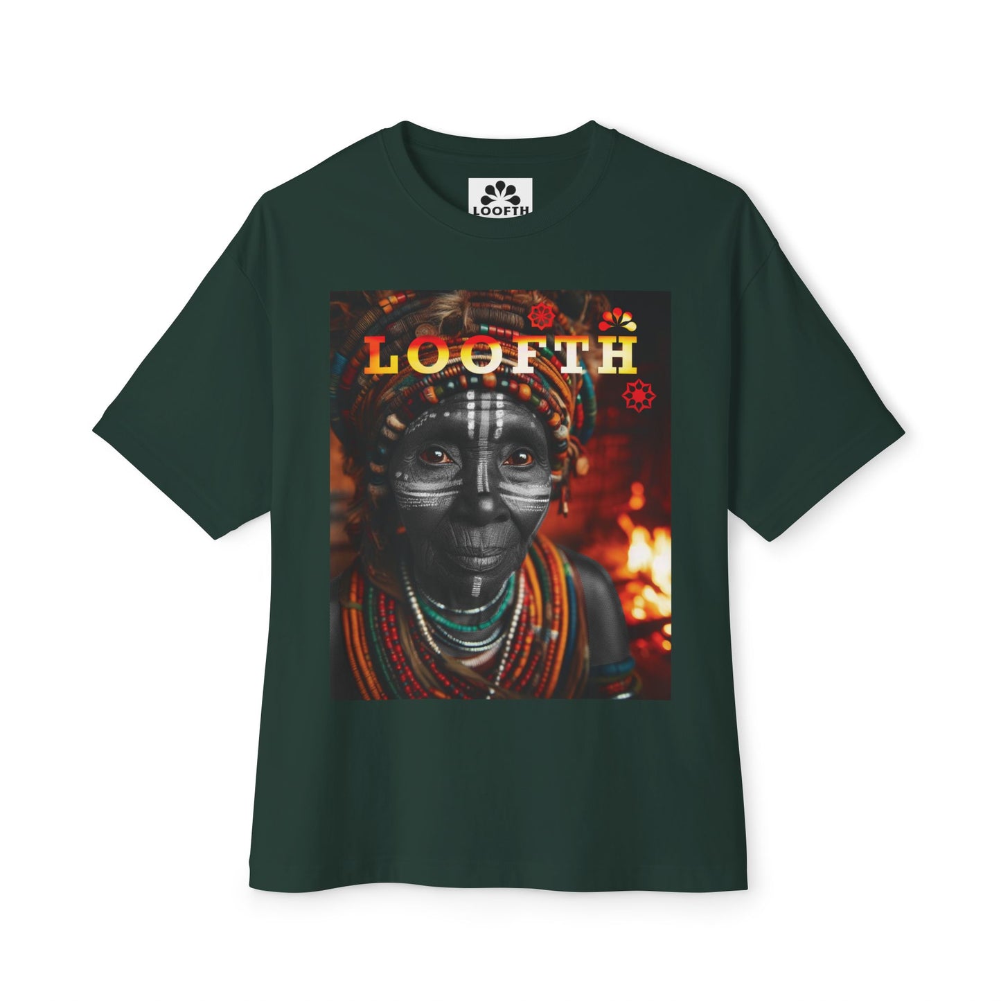 (F) Reine Africaine Oversized Tee