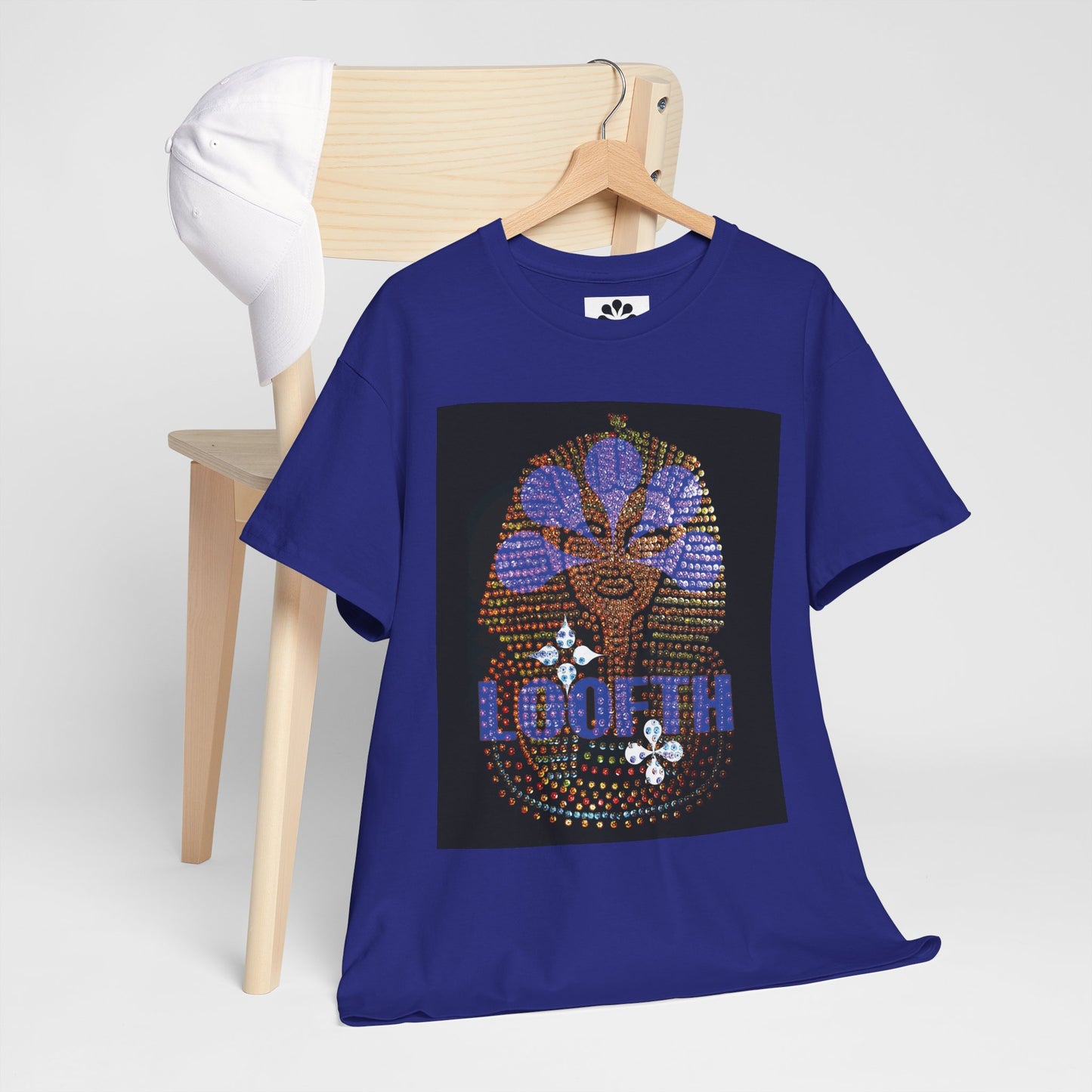 (F) Pharaon Azur Unisex Heavy Cotton Tee