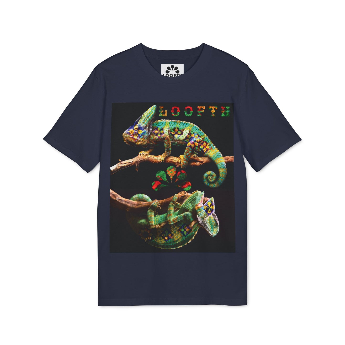 (F) Duo Vert 100% Organic Combed T-Shirt