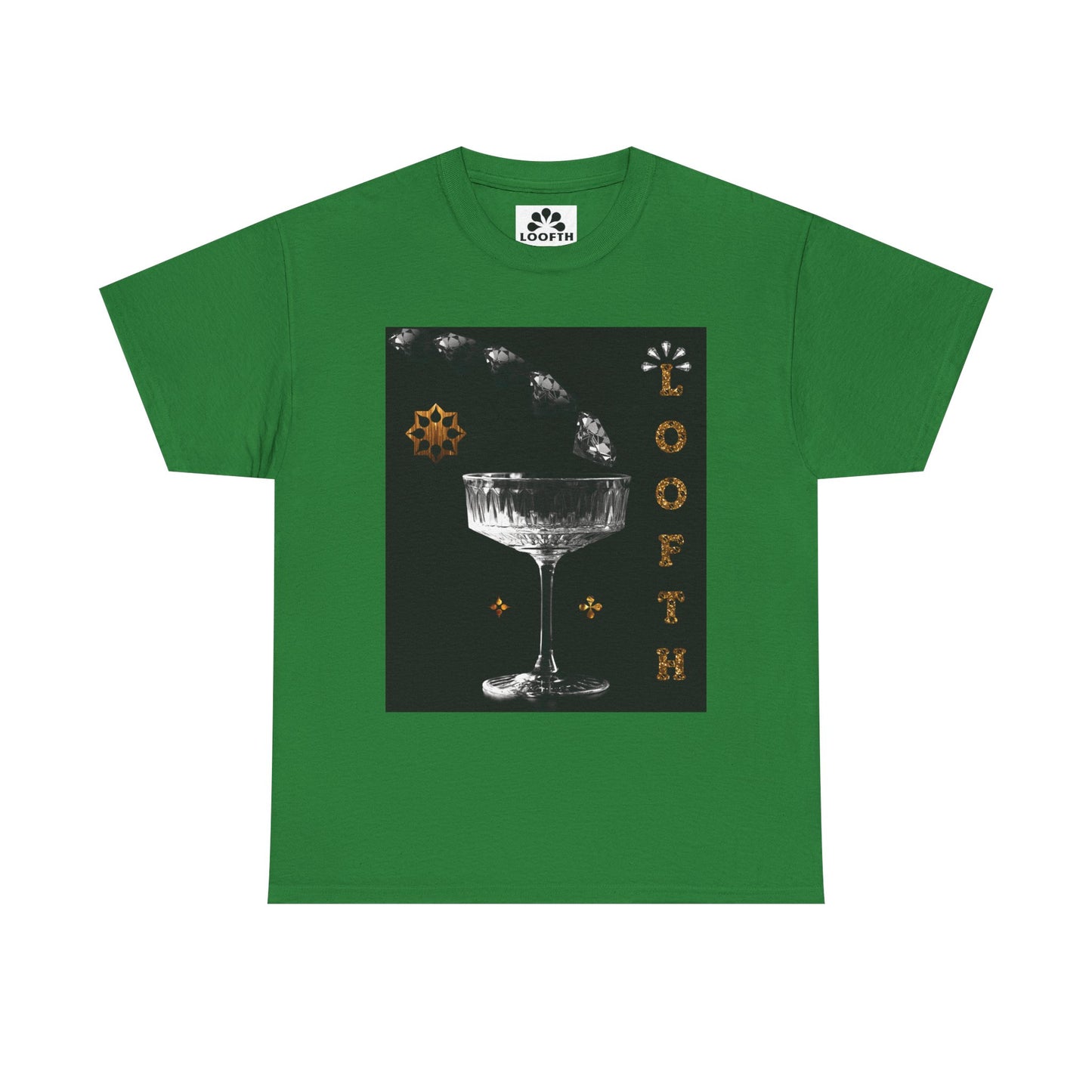 (M) Cristal Noir Unisex Heavy Cotton Tee