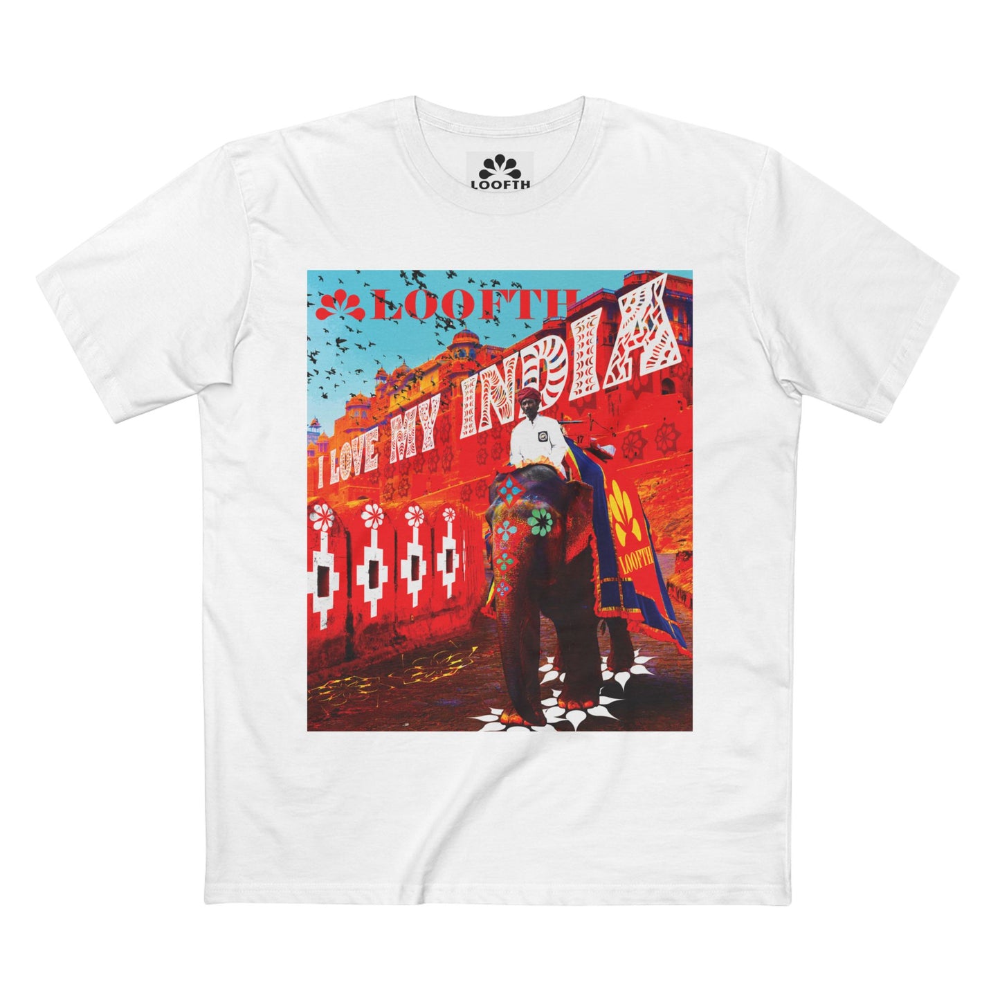 (M) Éléphant Raj Adult Staple T-Shirt