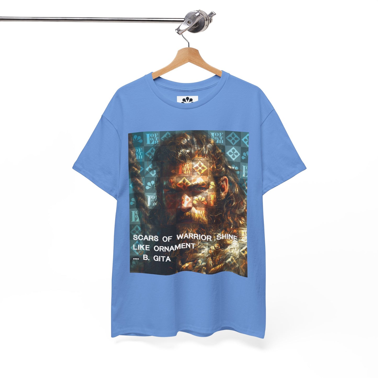 (M) Gita Guerrière Unisex Heavy Cotton Tee