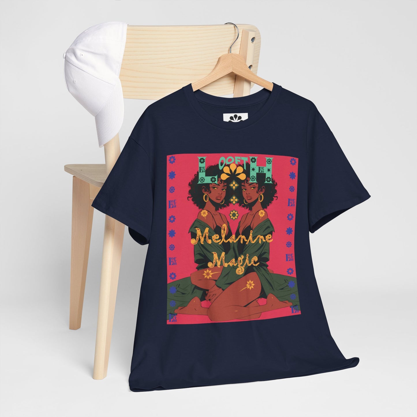 (F) Magie Ébène Unisex Heavy Cotton Tee