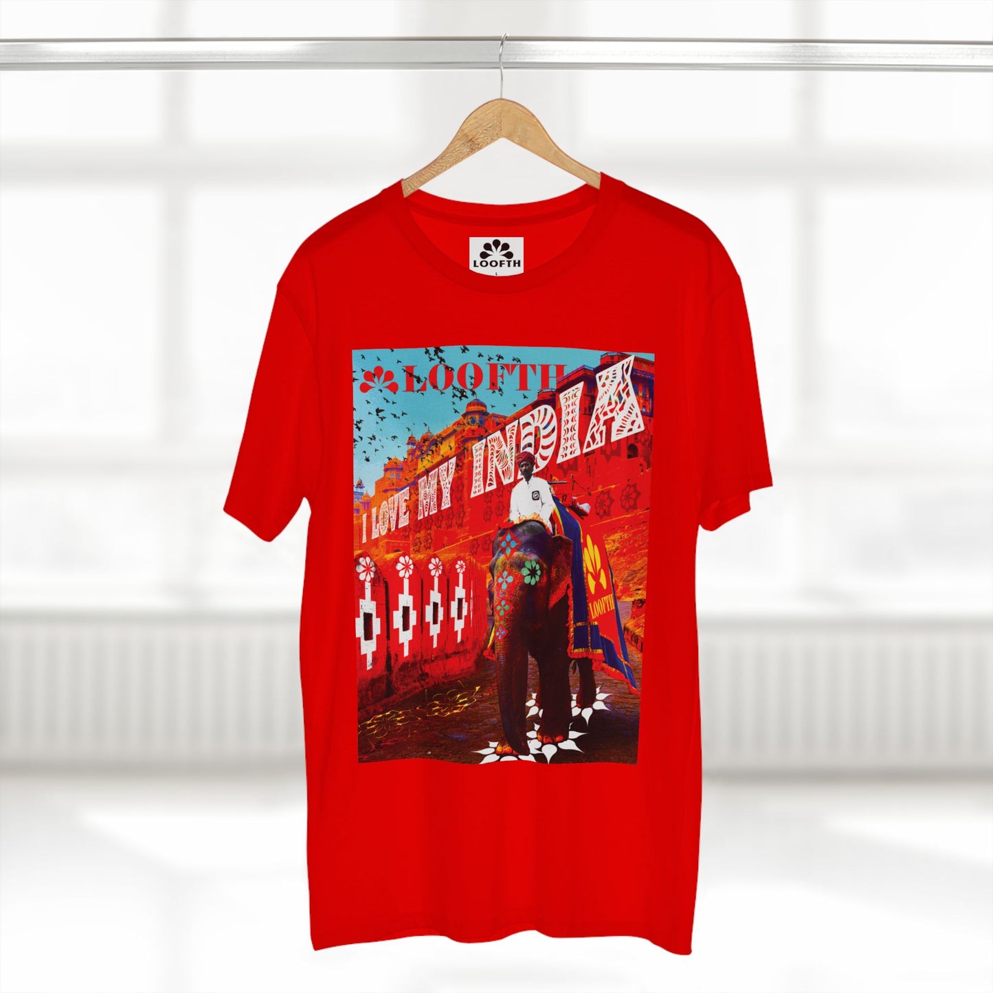 (M) Éléphant Raj Adult Staple T-Shirt