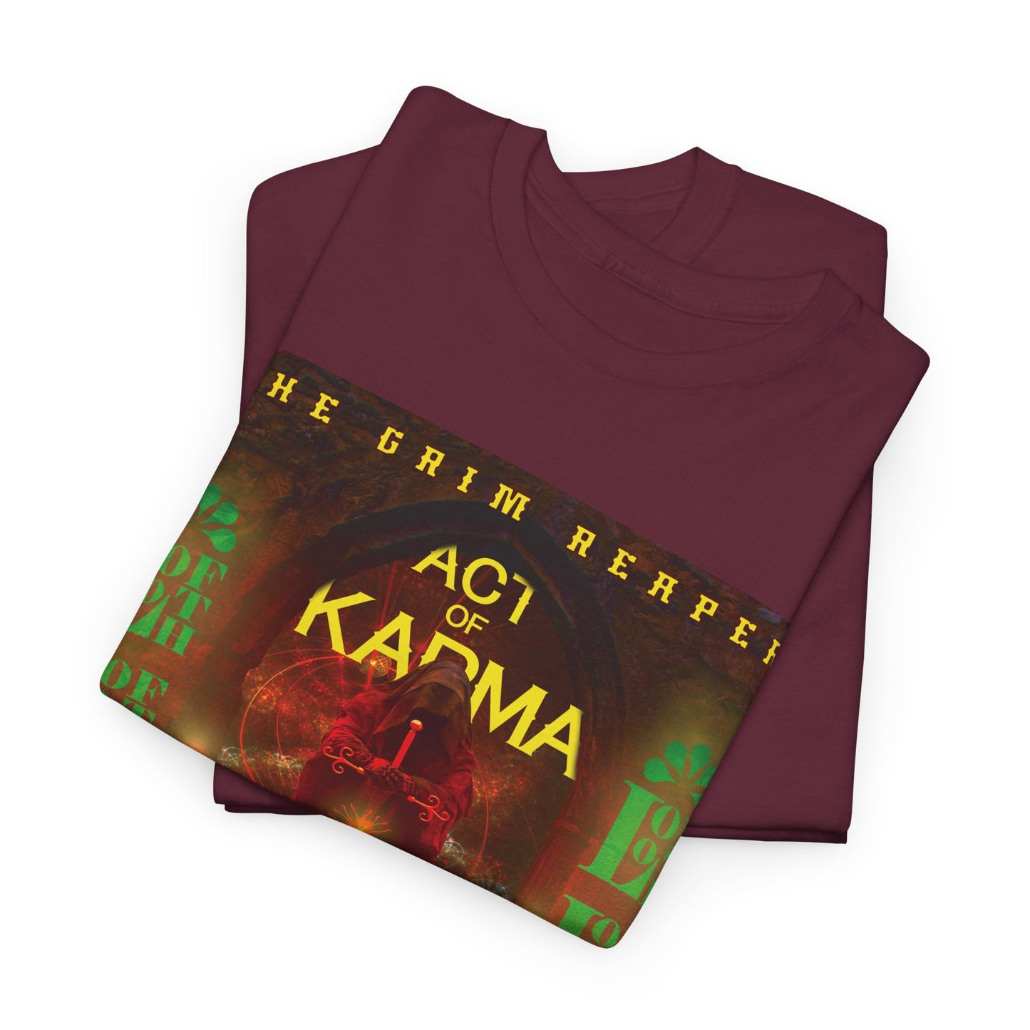(F) Karma Rouge Heavy Cotton Tee