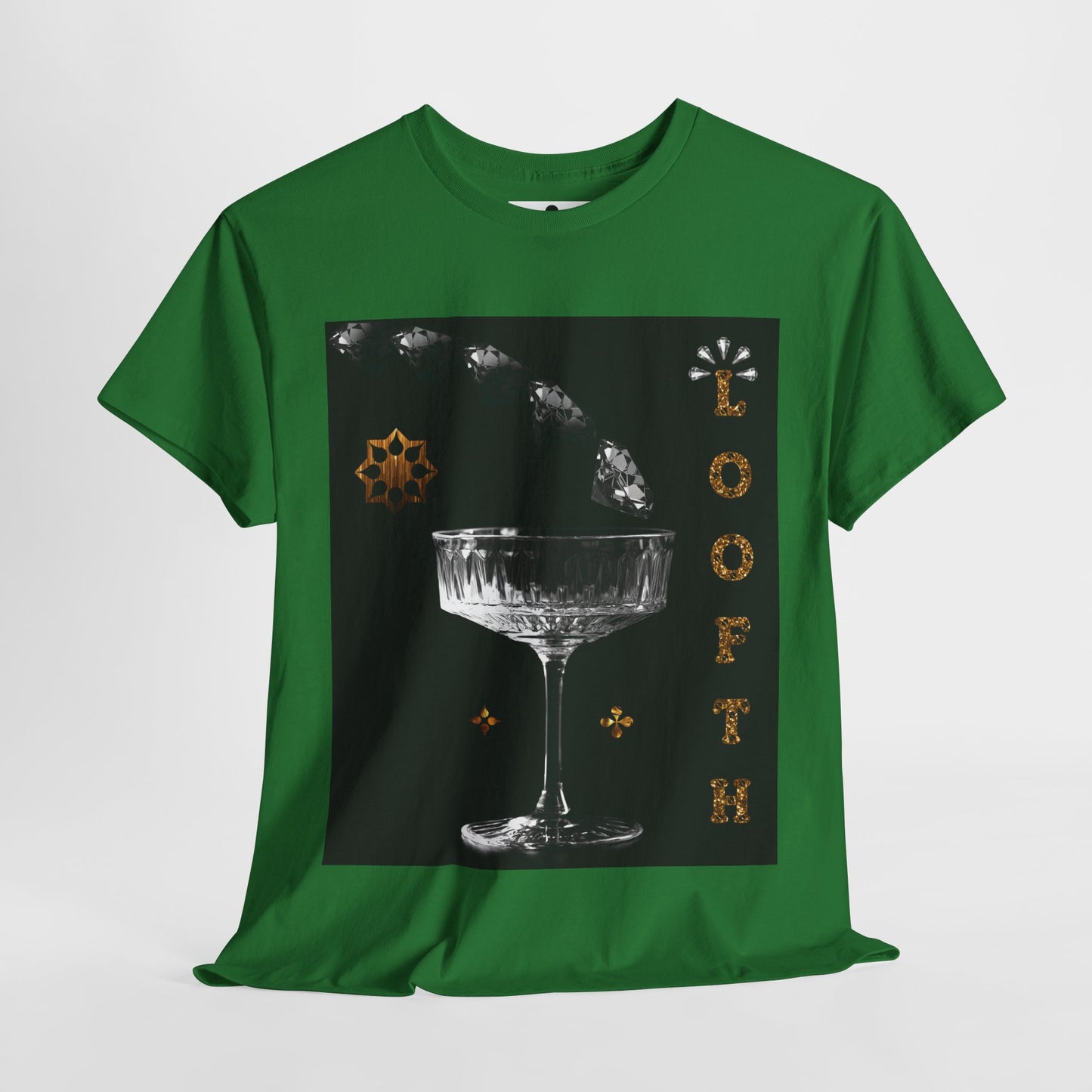 (M) Cristal Noir Unisex Heavy Cotton Tee