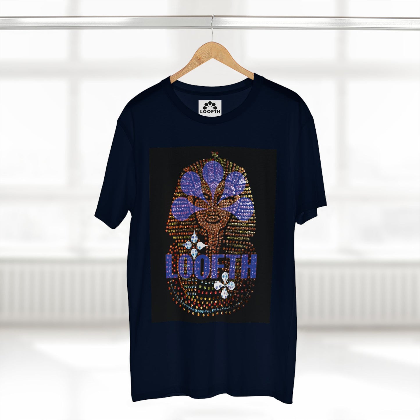 (M) Pharaon Azur Adult Staple T-Shirt
