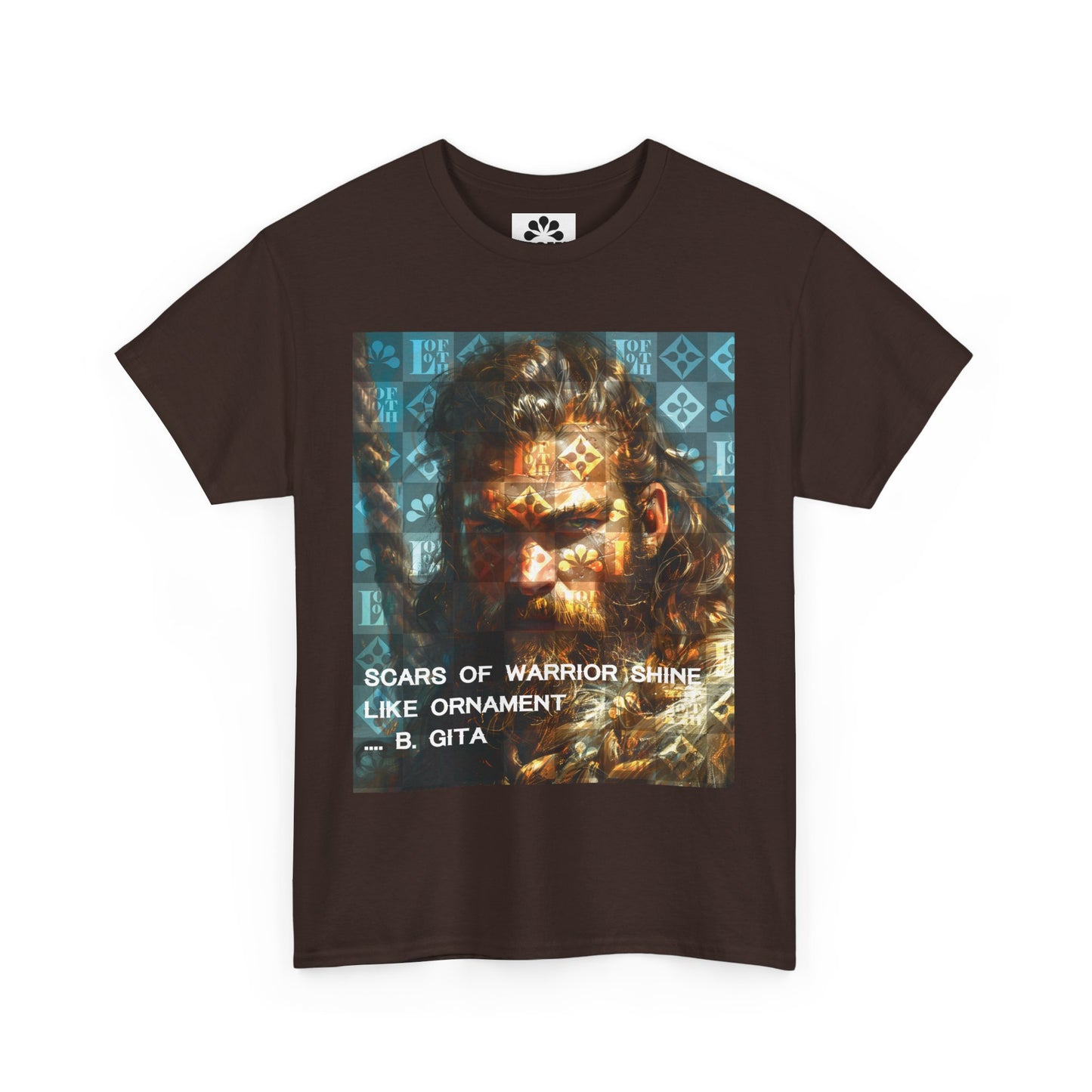 (M) Gita Guerrière Unisex Heavy Cotton Tee