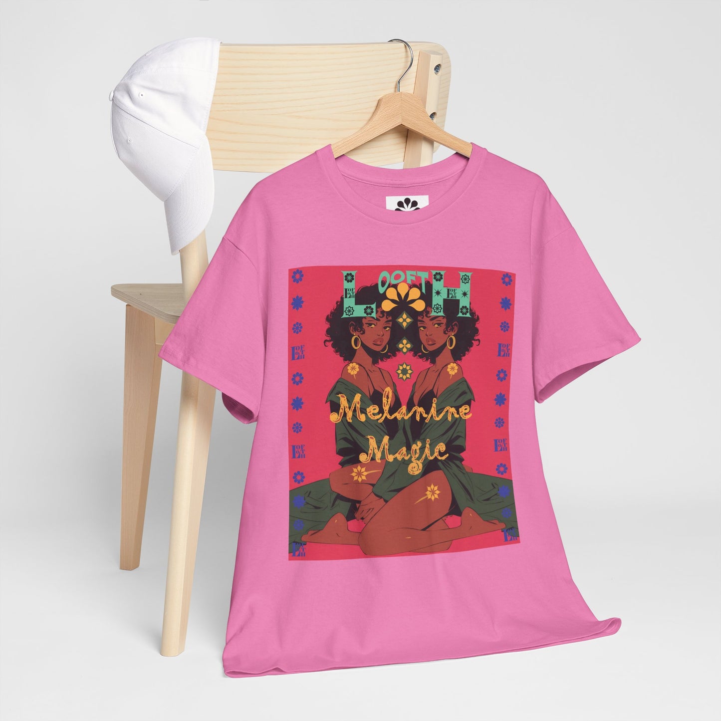 (F) Magie Ébène Unisex Heavy Cotton Tee