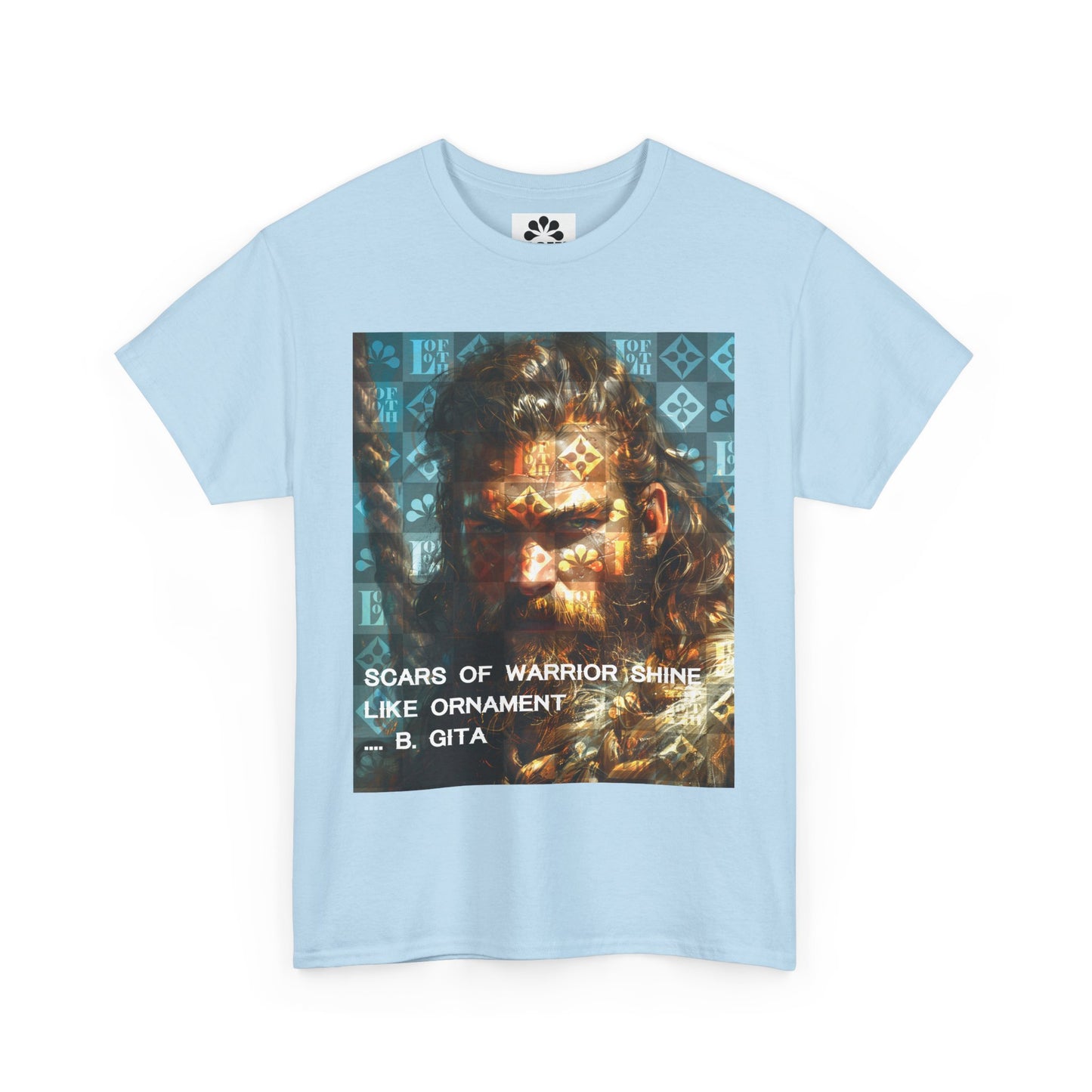 (M) Gita Guerrière Unisex Heavy Cotton Tee