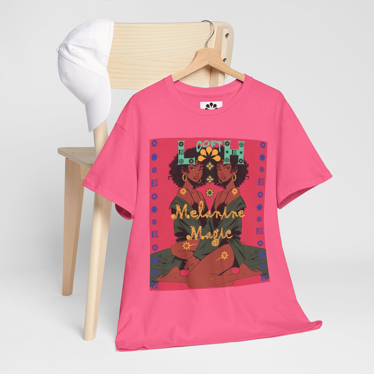 (F) Magie Ébène Unisex Heavy Cotton Tee