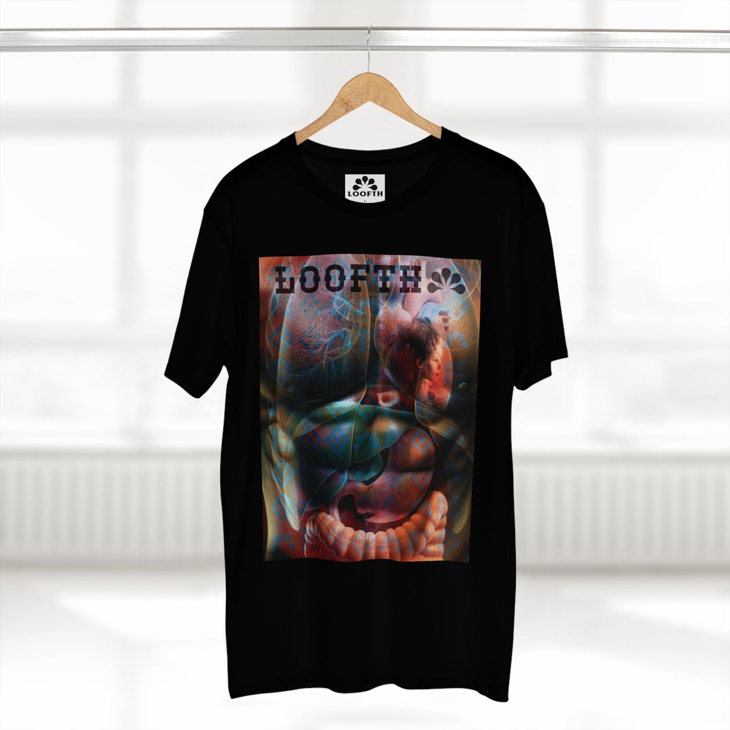 (M) Édifice Lumière Adult Staple Tee