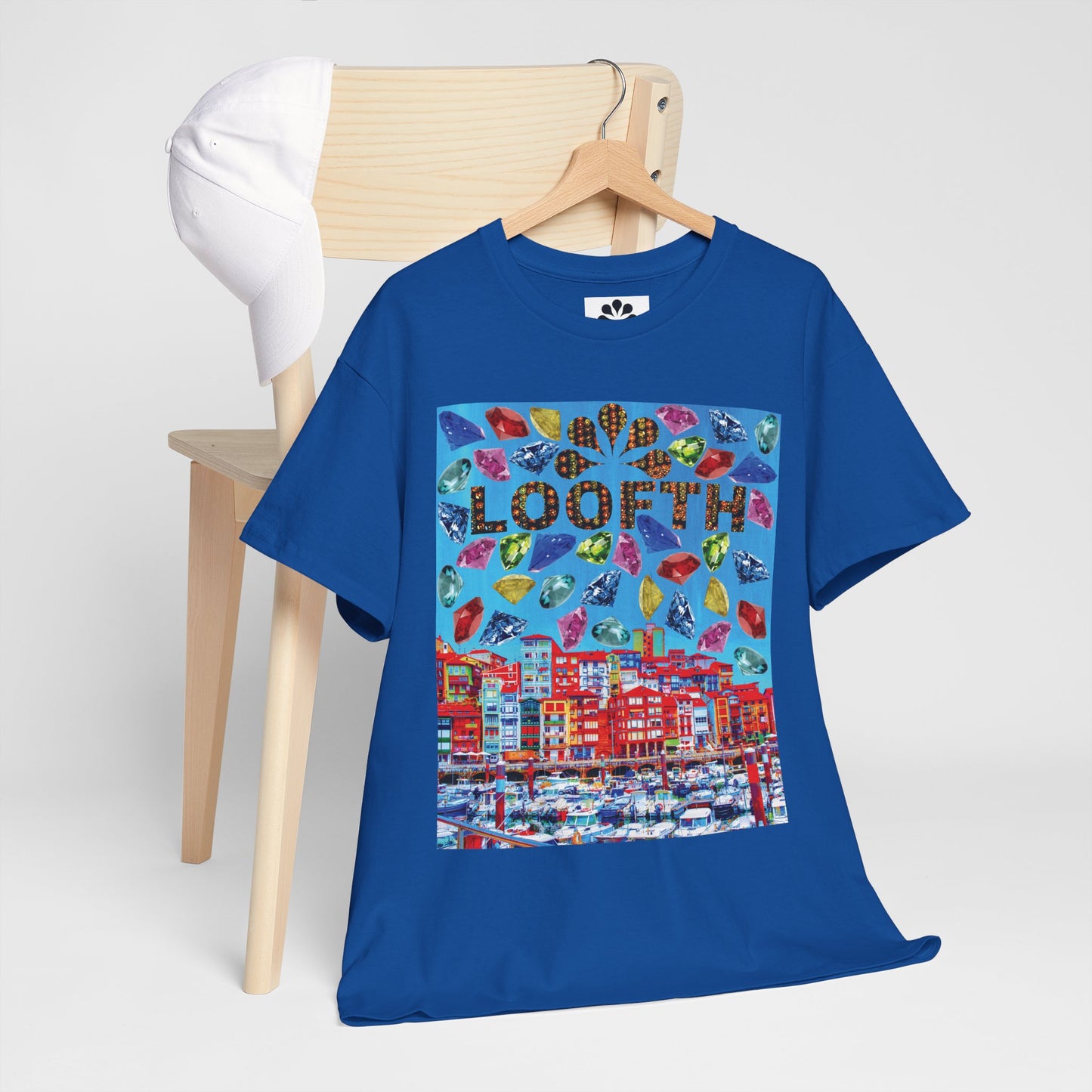 (M) Bijou Céleste Unisex Heavy Cotton Tee