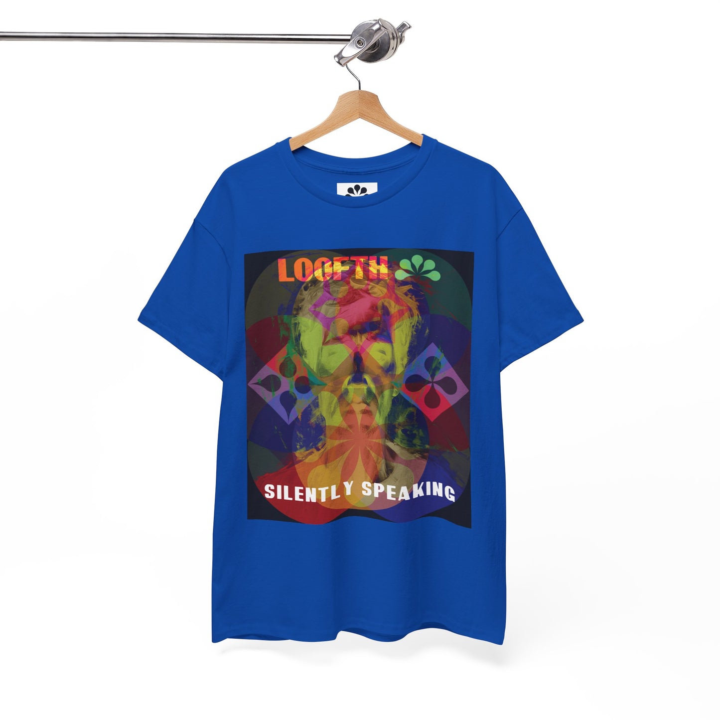 (M) Vibrance Silencieuse Unisex Heavy Cotton Tee