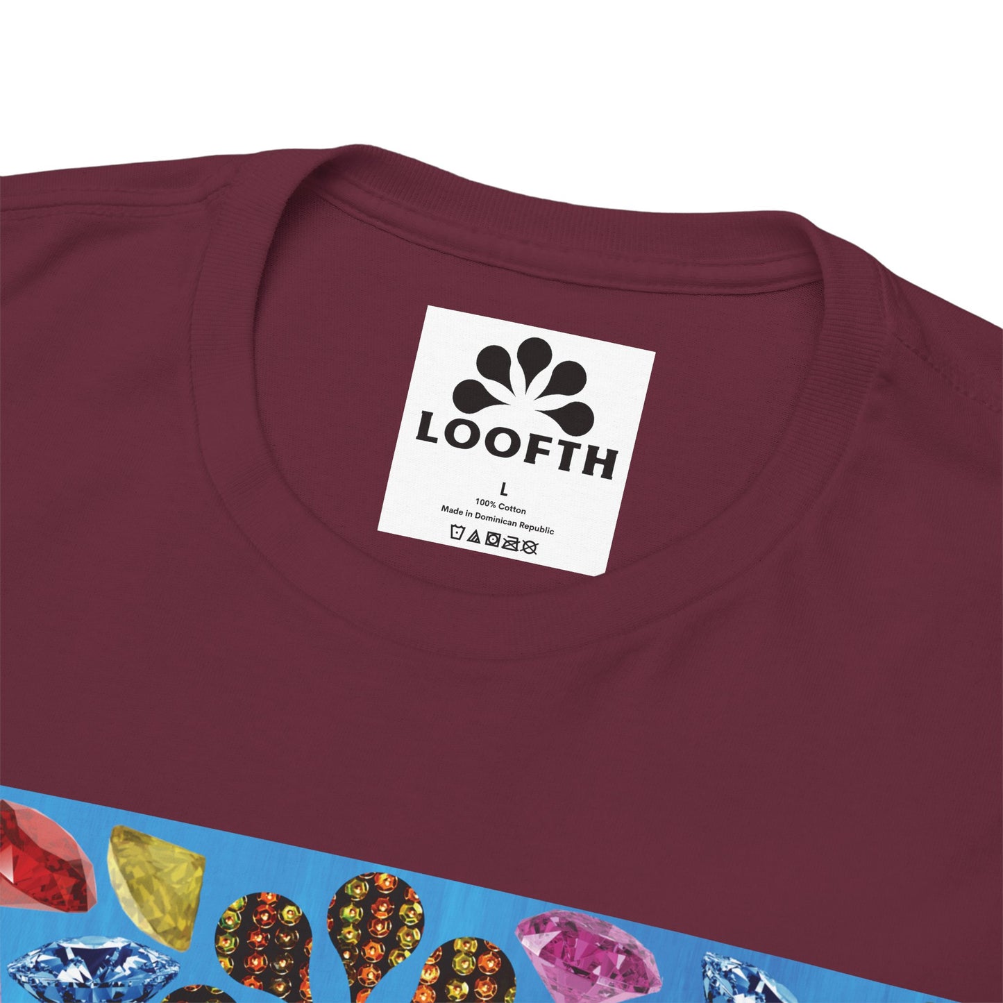 (M) Bijou Céleste Unisex Heavy Cotton Tee