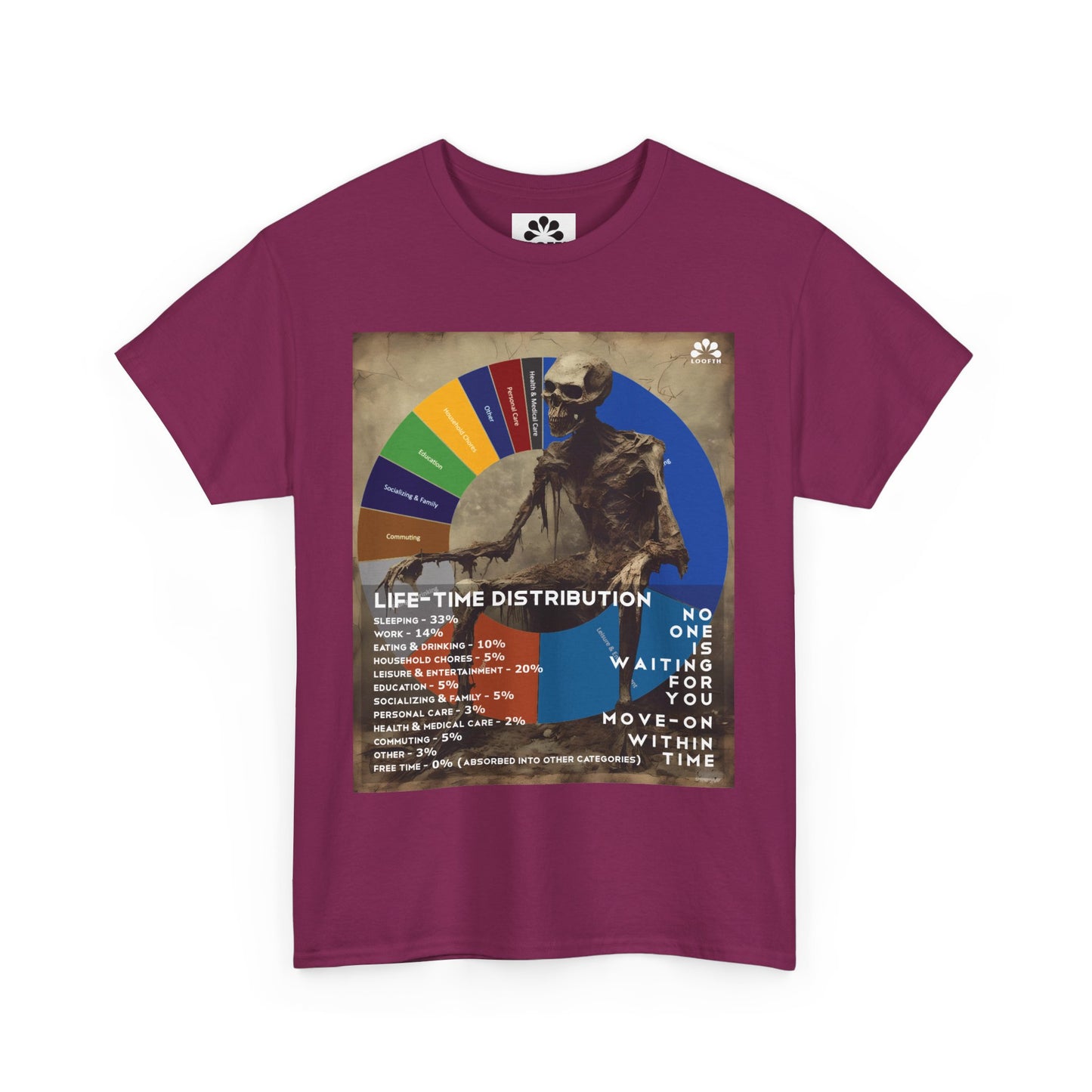 (F) Crâne Vivace Unisex Heavy Cotton Tee