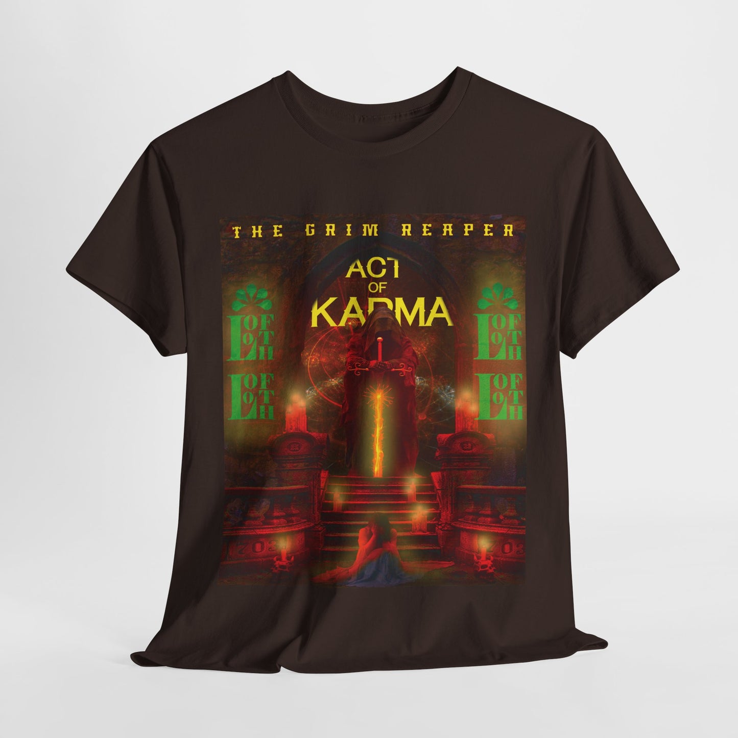 (F) Karma Rouge Heavy Cotton Tee