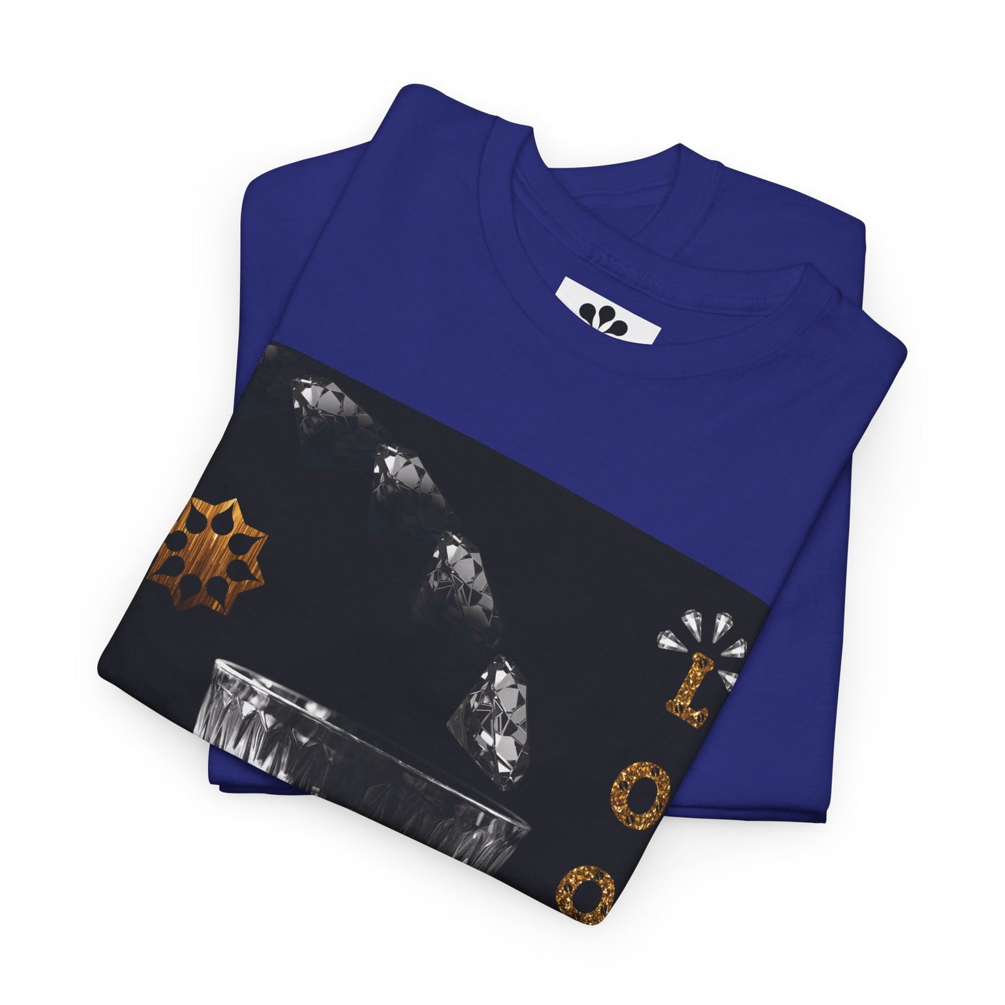 (M) Cristal Noir Unisex Heavy Cotton Tee