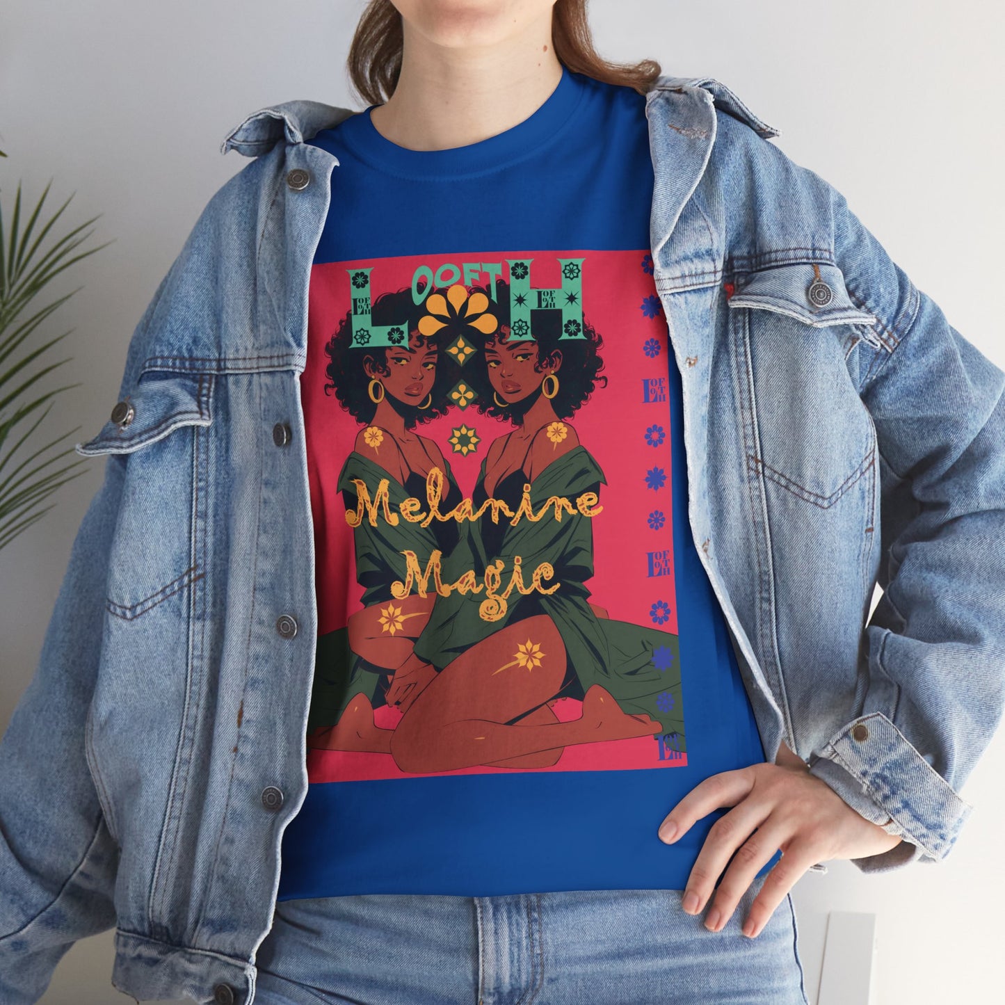(F) Magie Ébène Unisex Heavy Cotton Tee