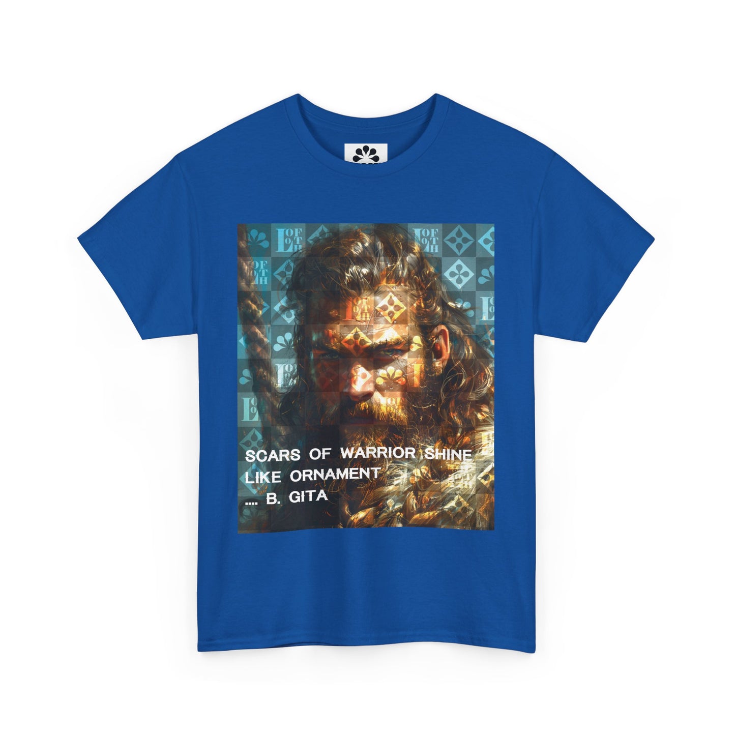 (M) Gita Guerrière Unisex Heavy Cotton Tee