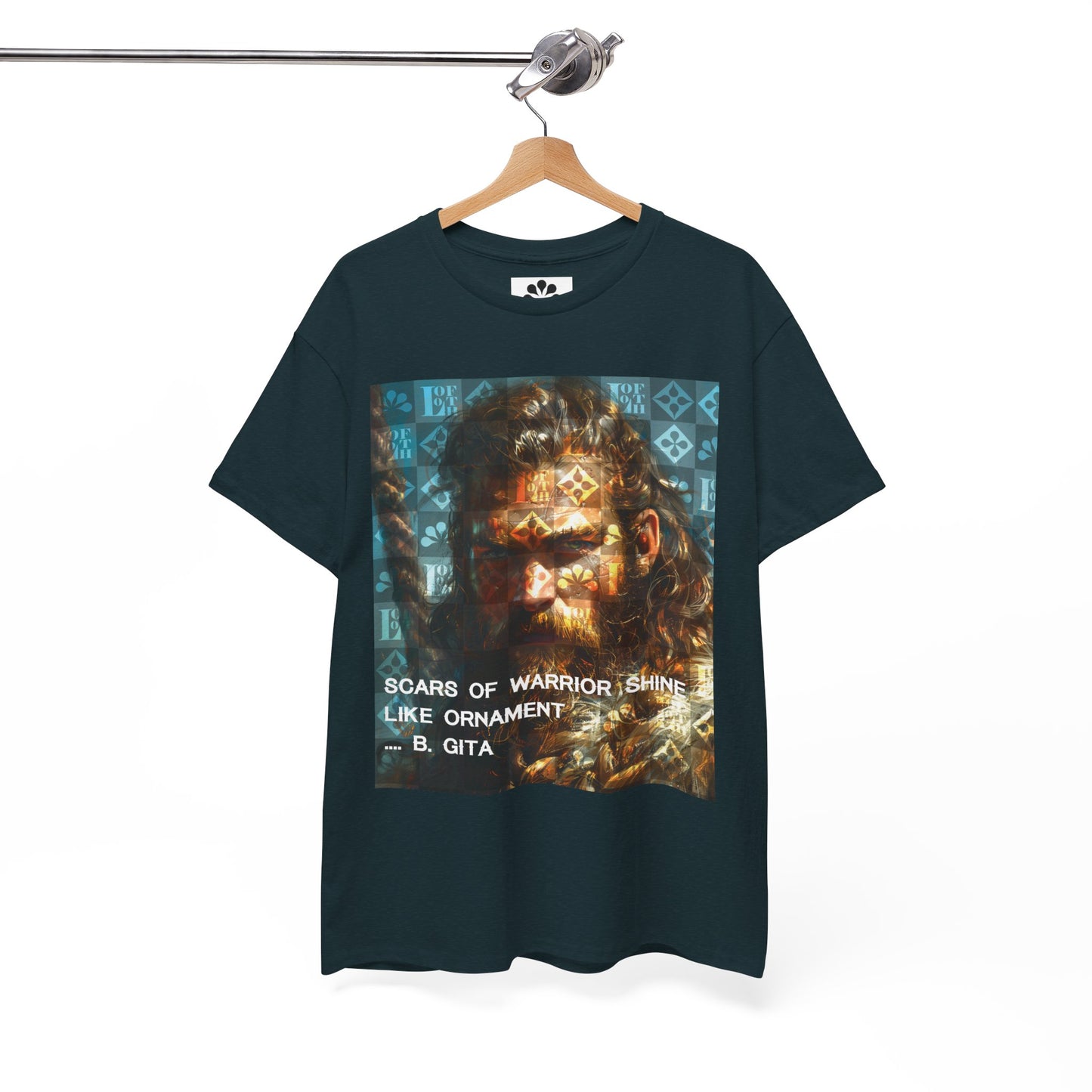 (F) Gita Guerrière Unisex Heavy Cotton Tee