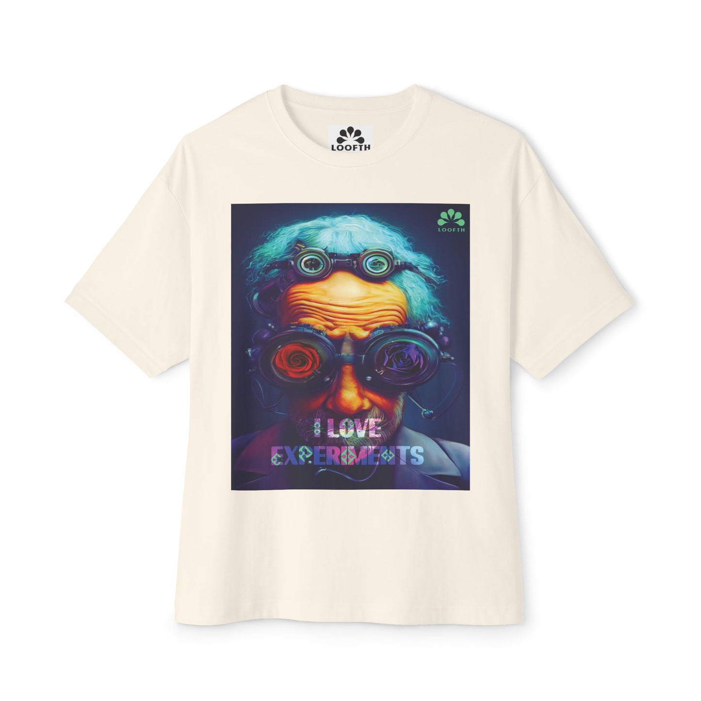 (M) Expérience Curieuse Unisex Oversized Boxy Tee
