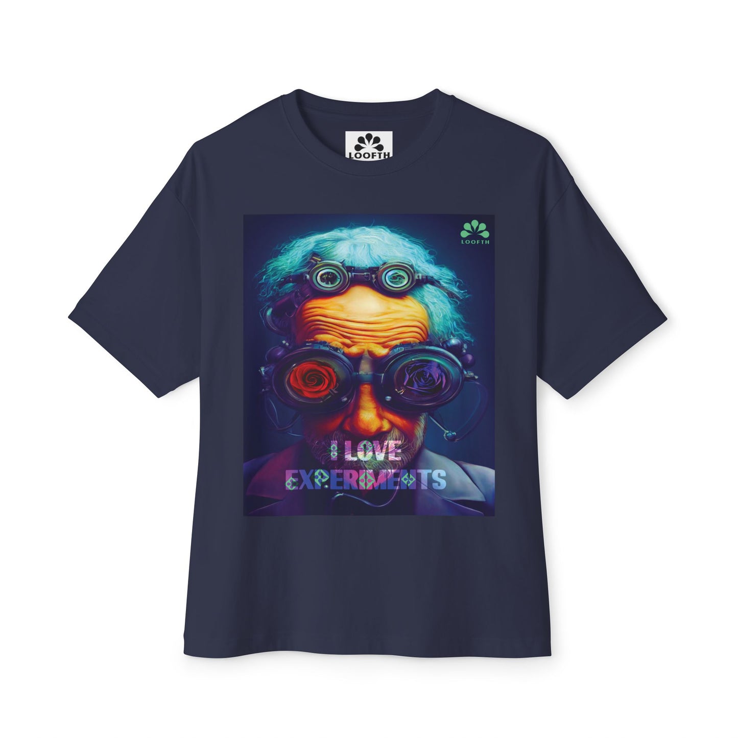(M) Expérience Curieuse Unisex Oversized Boxy Tee