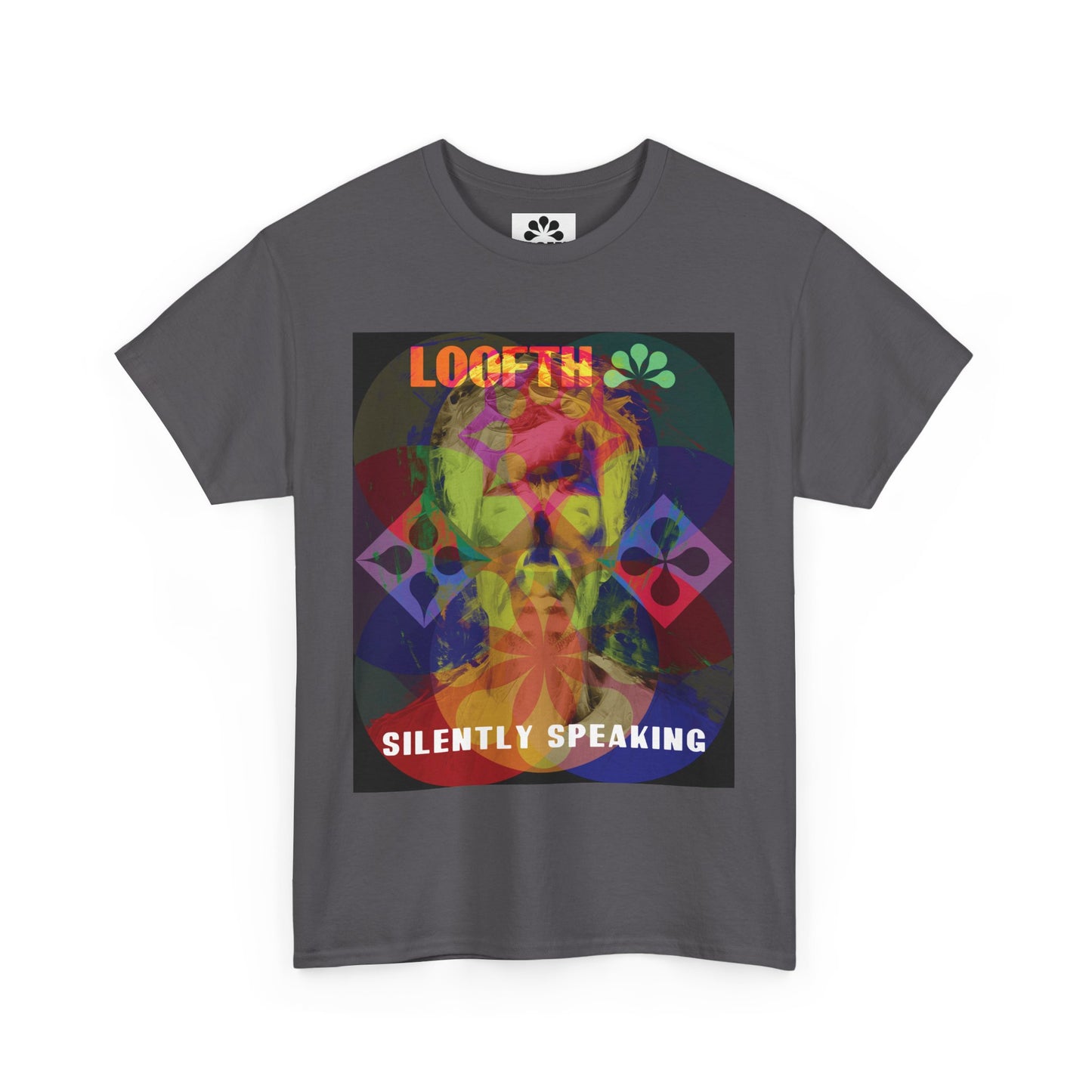 (M) Vibrance Silencieuse Unisex Heavy Cotton Tee